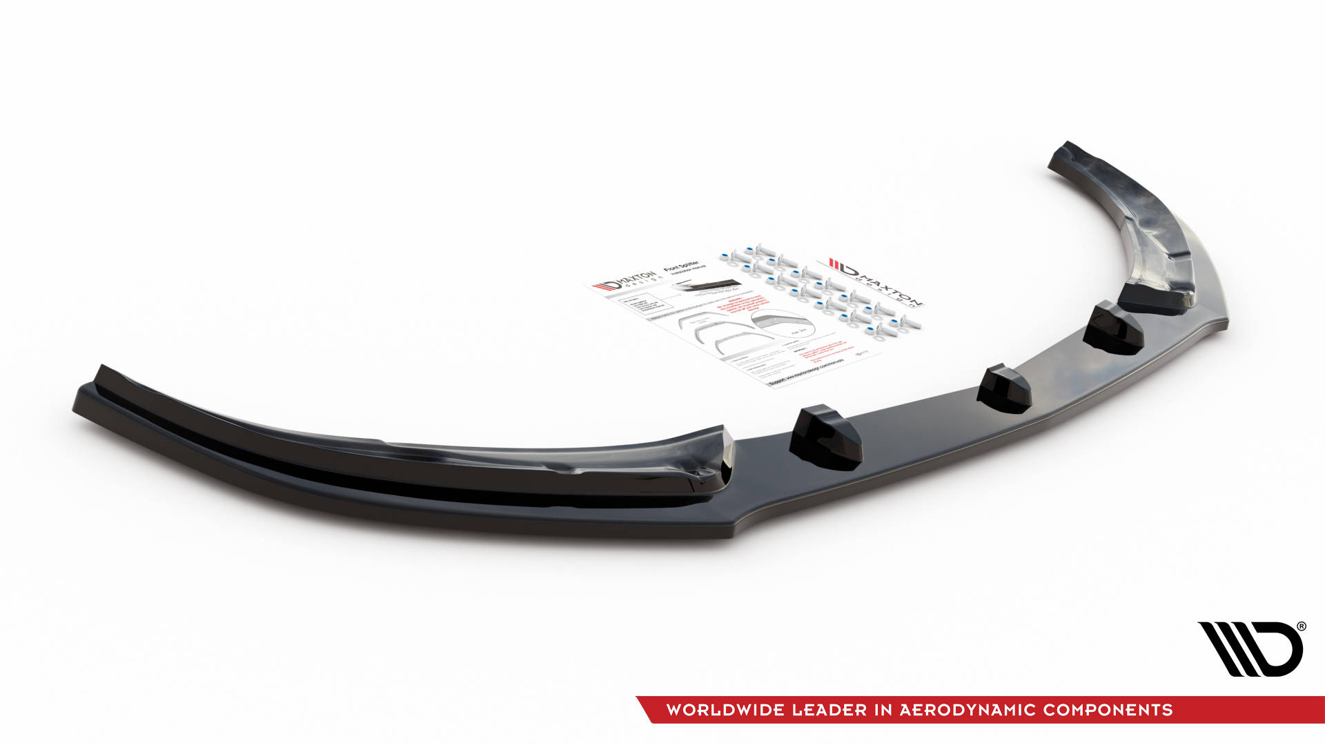 Frontspoiler Mercedes-AMG C63 Coupe (C205) Aero Pack Facelift 2018-2021 | V.1 Glossy Black Edition – bilde 4