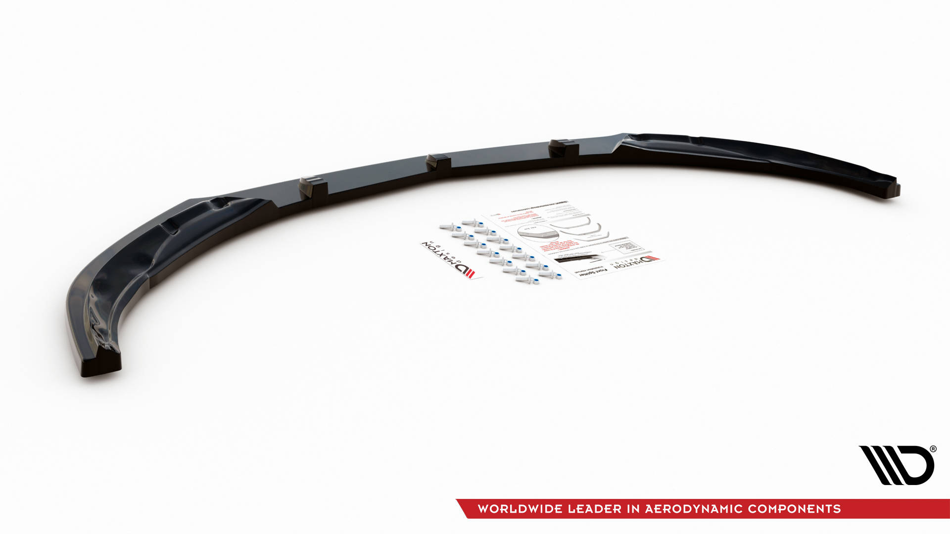 Frontspoiler Mercedes-AMG C63 Coupe (C205) Aero Pack Facelift 2018-2021 | V.1 Glossy Black Edition – bilde 5