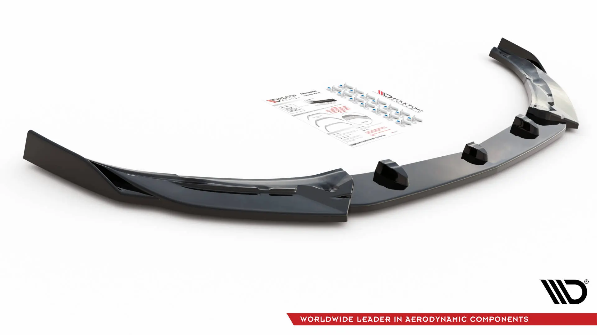 Frontspoiler Mercedes-AMG C63 Coupe (C205) Aero Pack Facelift 2018-2021 | V.2 Glossy Black Edition – bilde 4