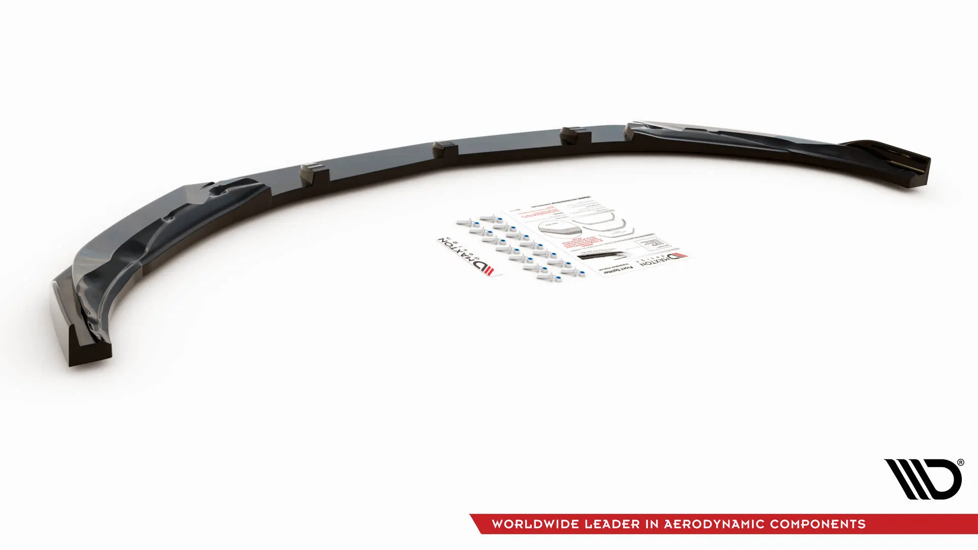 Frontspoiler Mercedes-AMG C63 Coupe (C205) Aero Pack Facelift 2018-2021 | V.2 Glossy Black Edition – bilde 5