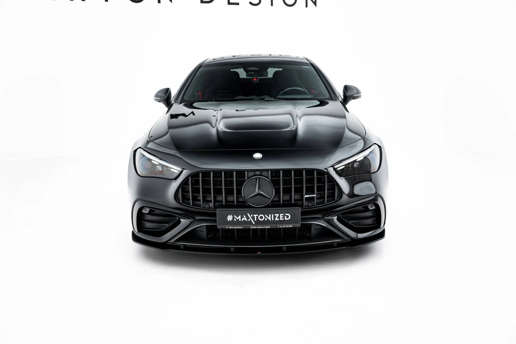 Frontspoiler Mercedes-AMG Cle 53 (C236) 2023 -> | Street Pro Black Edition – bilde 2