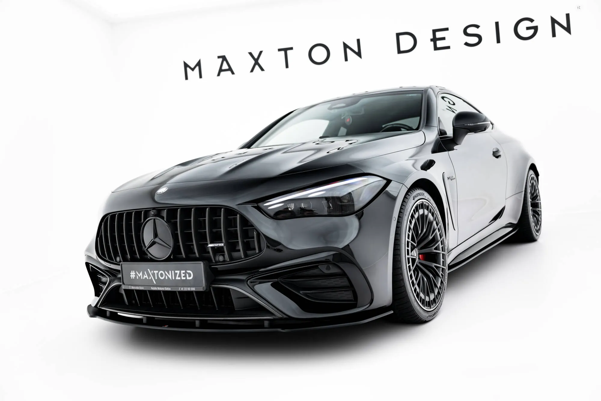 Frontspoiler Mercedes-AMG Cle 53 (C236) 2023 -> | Street Pro Black Edition – bilde 3