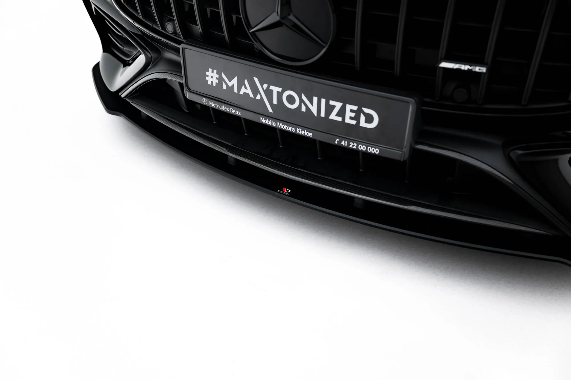 Frontspoiler Mercedes-AMG Cle 53 (C236) 2023 -> | Street Pro Black Edition – bilde 5
