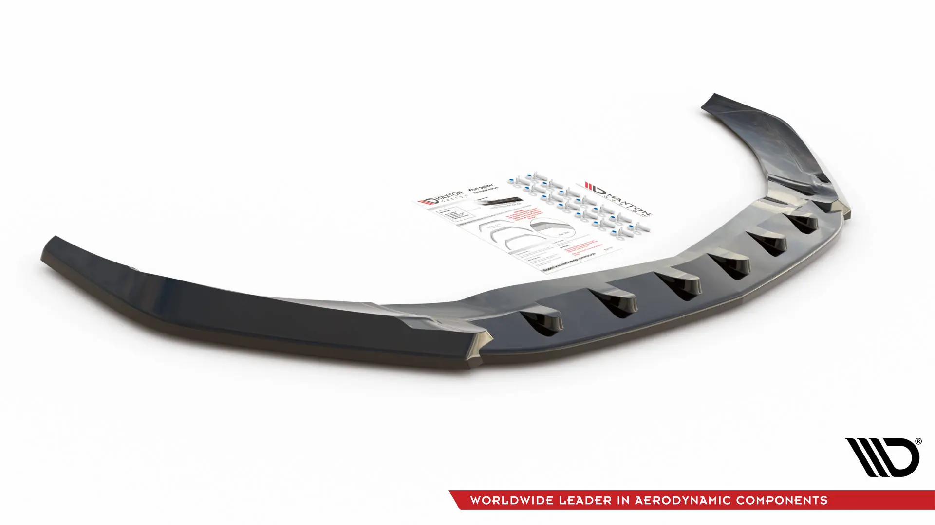 Frontspoiler Mercedes-Benz A 45 AMG Aero (W176) Facelift 2015-2018 | V.1 Glossy Black Edition – bilde 4