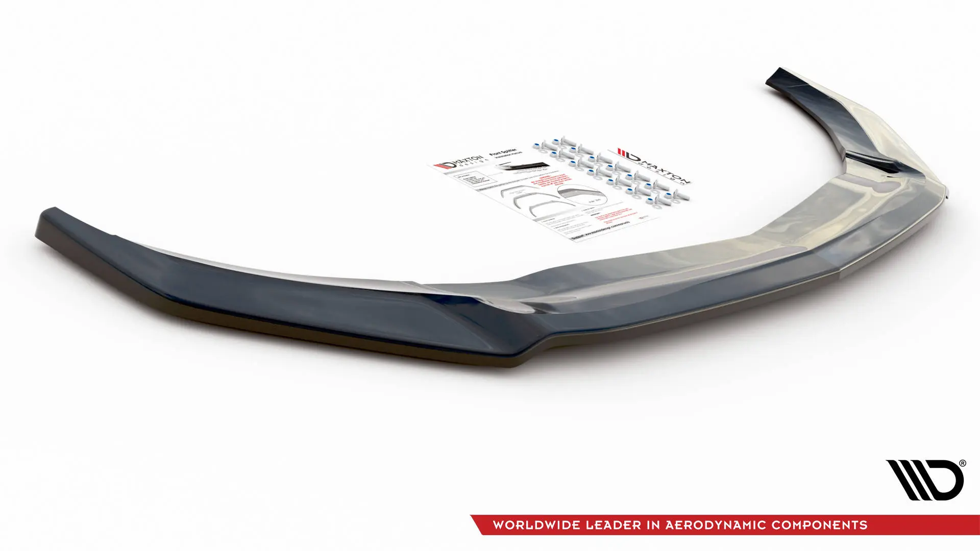 Frontspoiler Mercedes-Benz A 45 AMG Aero (W176) Facelift 2015-2018 | V.2 Glossy Black Edition – bilde 4