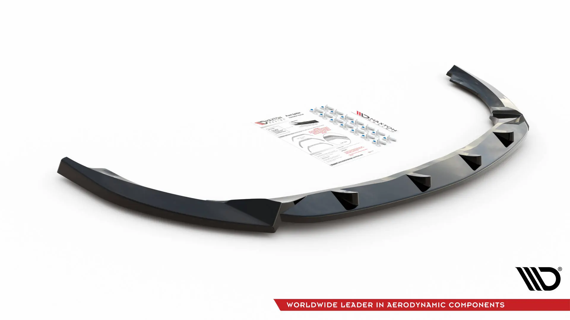 Frontspoiler Mercedes-Benz A (W176) 2012-2015 | V.1 Glossy Black Edition – bilde 5