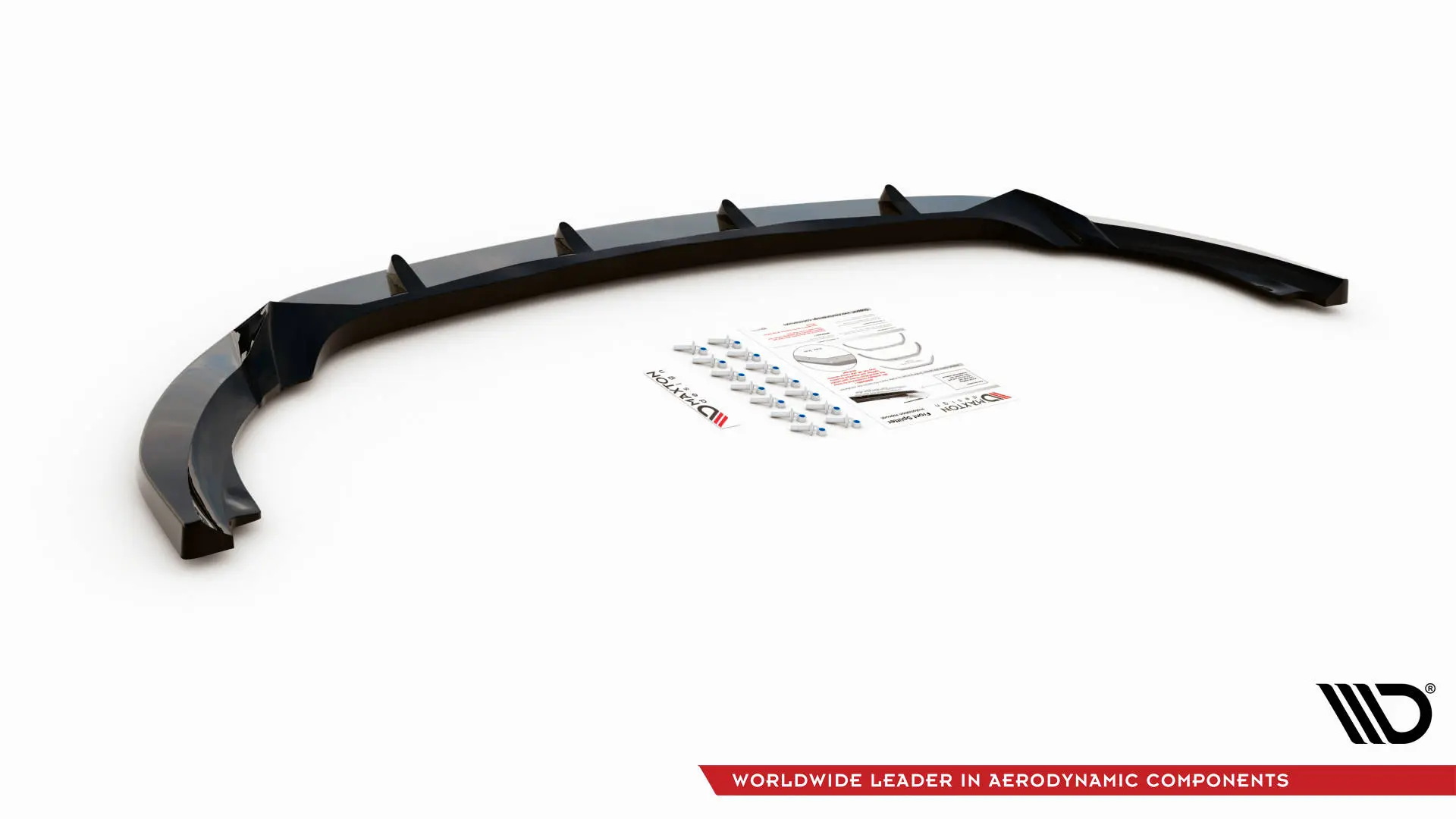 Frontspoiler Mercedes-Benz A (W176) 2012-2015 | V.1 Glossy Black Edition – bilde 6