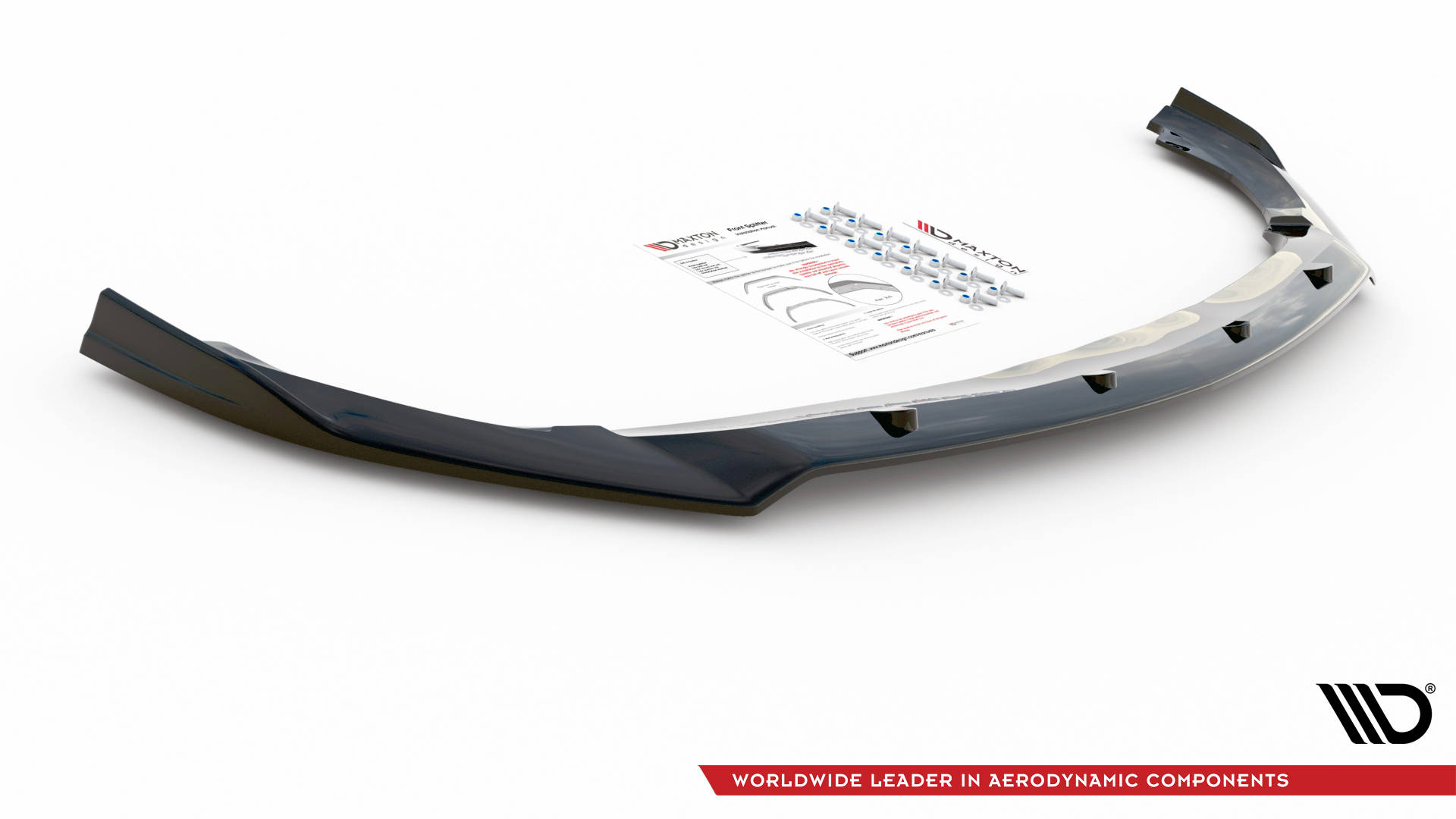Frontspoiler Mercedes-Benz A (W176) 2012-2015 | V.2 Glossy Black Edition – bilde 5
