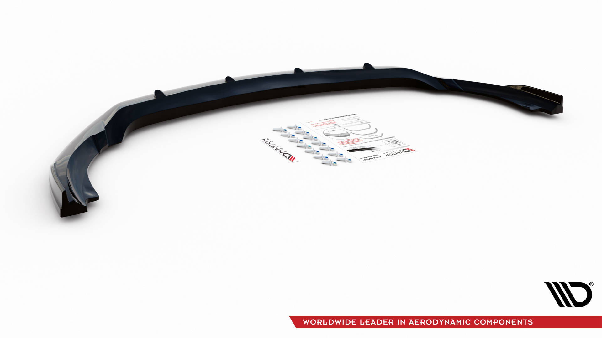 Frontspoiler Mercedes-Benz A (W176) 2012-2015 | V.2 Glossy Black Edition – bilde 6