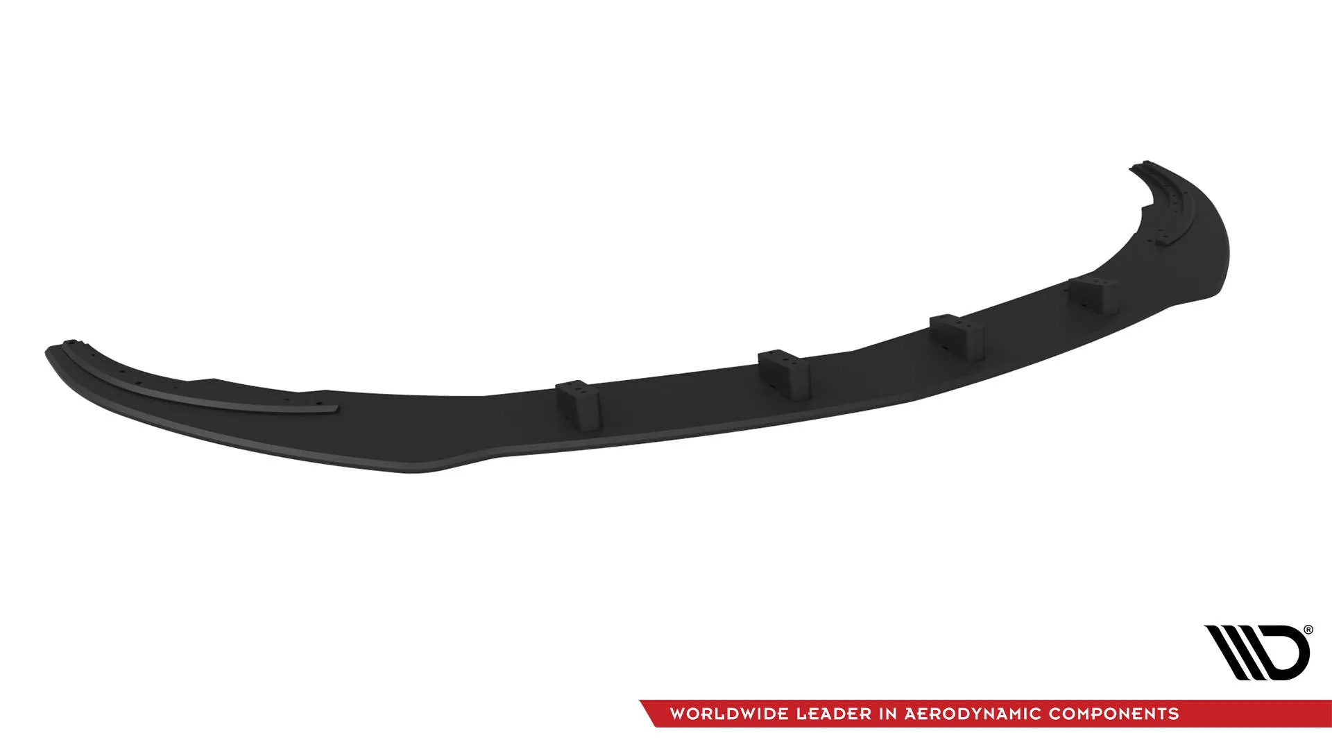 Frontspoiler Mercedes-Benz A (W176) AMG-Line facelift 2015 -2018 | Street Pro Black Edition – bilde 4