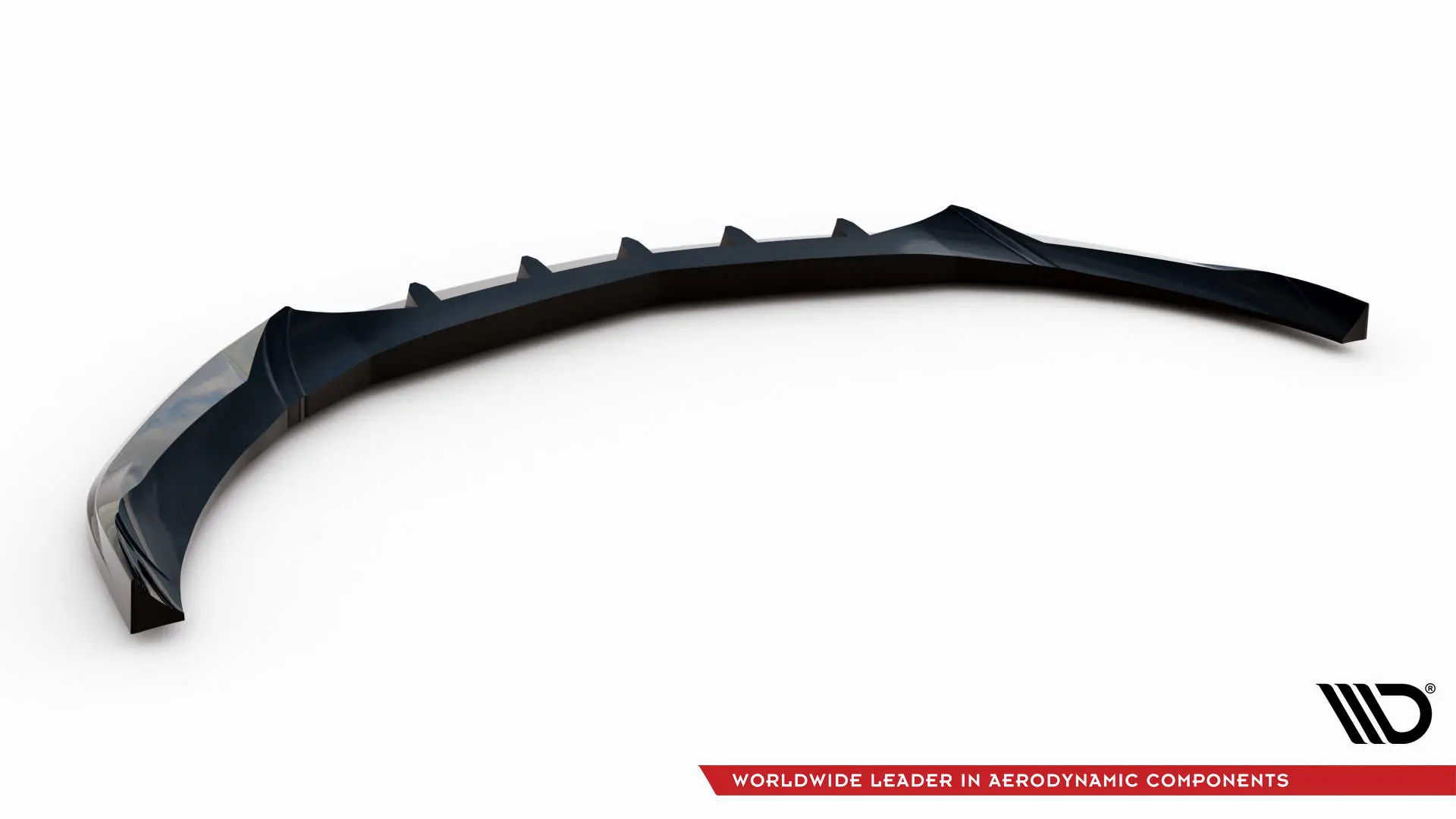 Frontspoiler Mercedes-Benz A (W176) AMG-Line facelift 2015 - 2018  | V.2 Glossy Black Edition – bilde 6