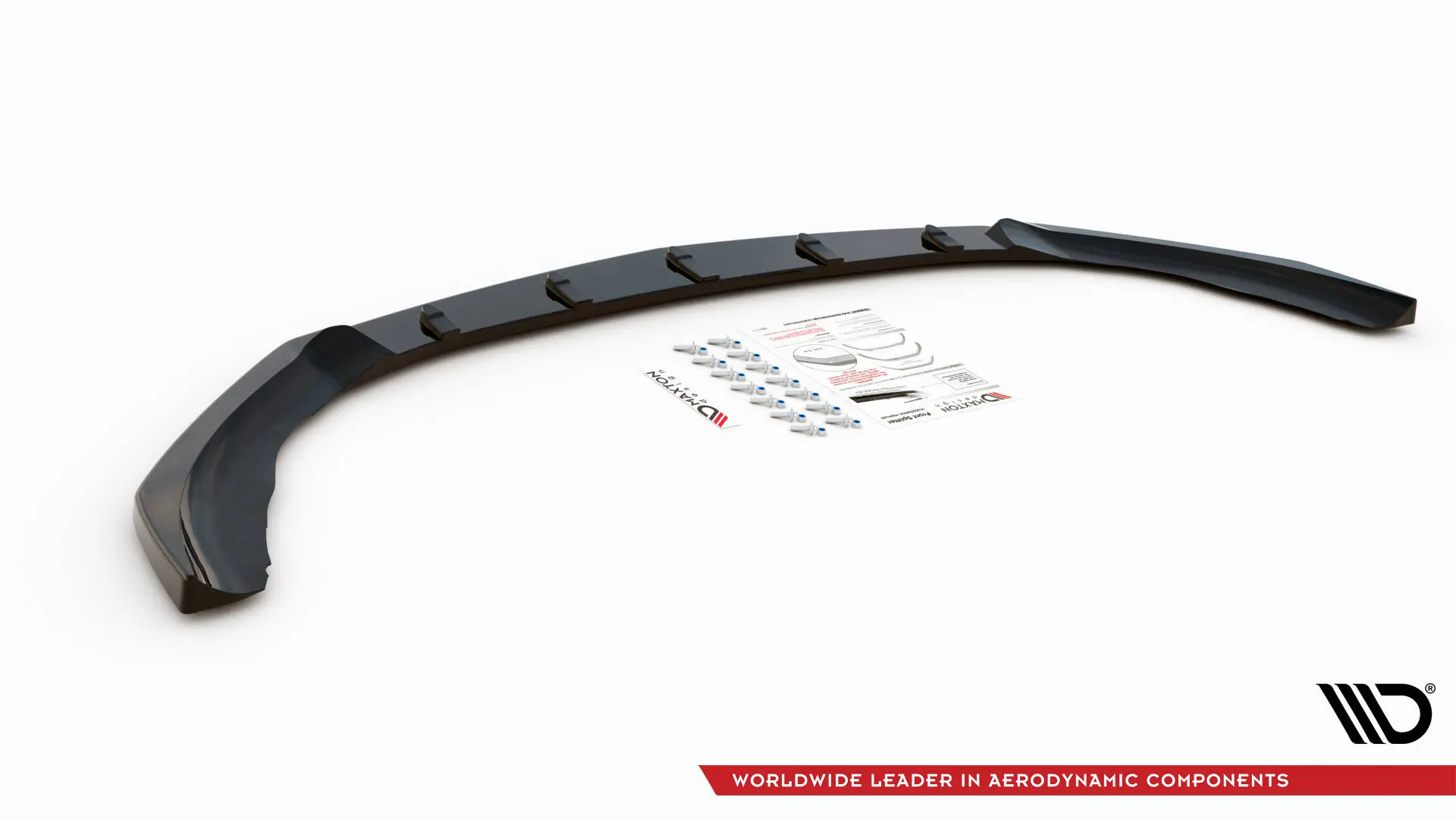 Frontspoiler Mercedes-Benz A (W177 / V177 ) AMG-Line / Mercedes-AMG A35 (W177 / V177) 2018->| V.4 Glossy Black Edition – bilde 5