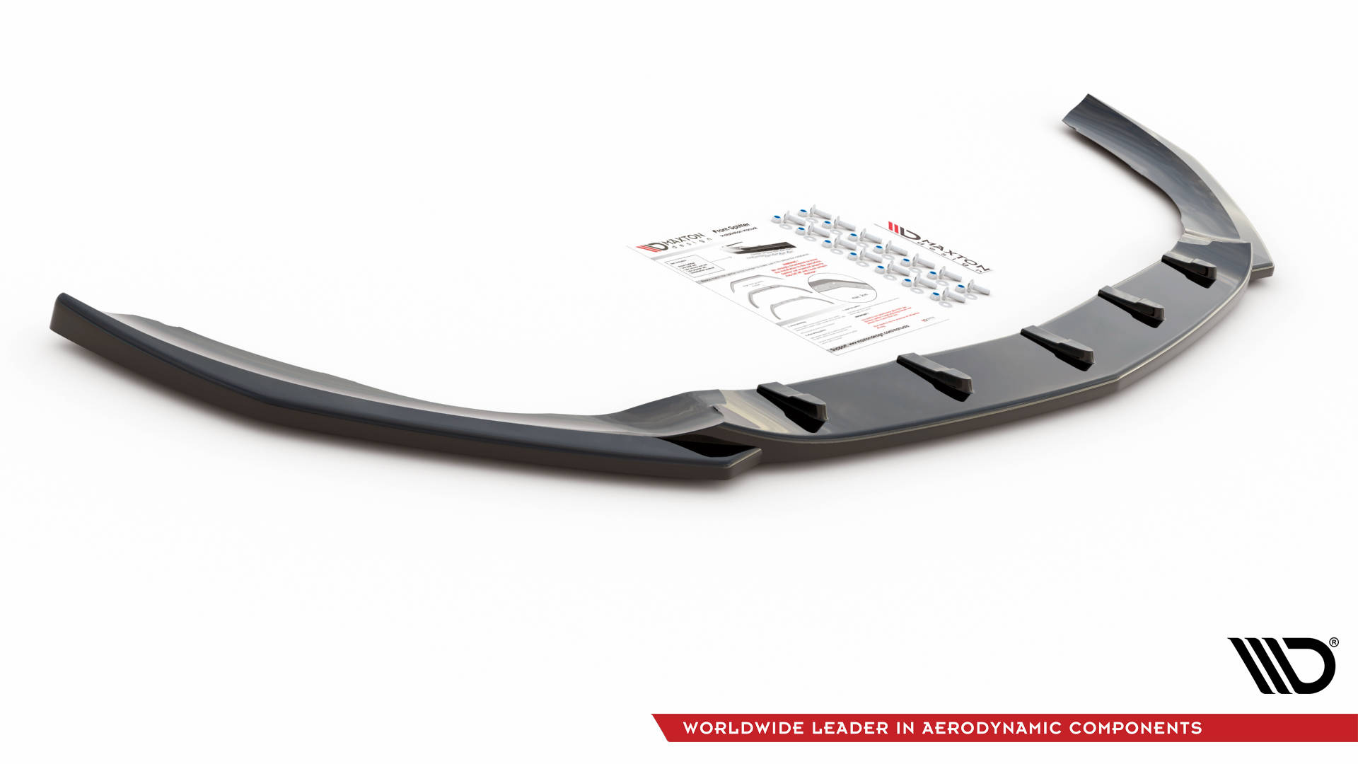 Frontspoiler Mercedes-Benz A (W177 / V177 ) AMG-Line / Mercedes-AMG A35 (W177 / V177) 2018->| V.5 Glossy Black Edition – bilde 5