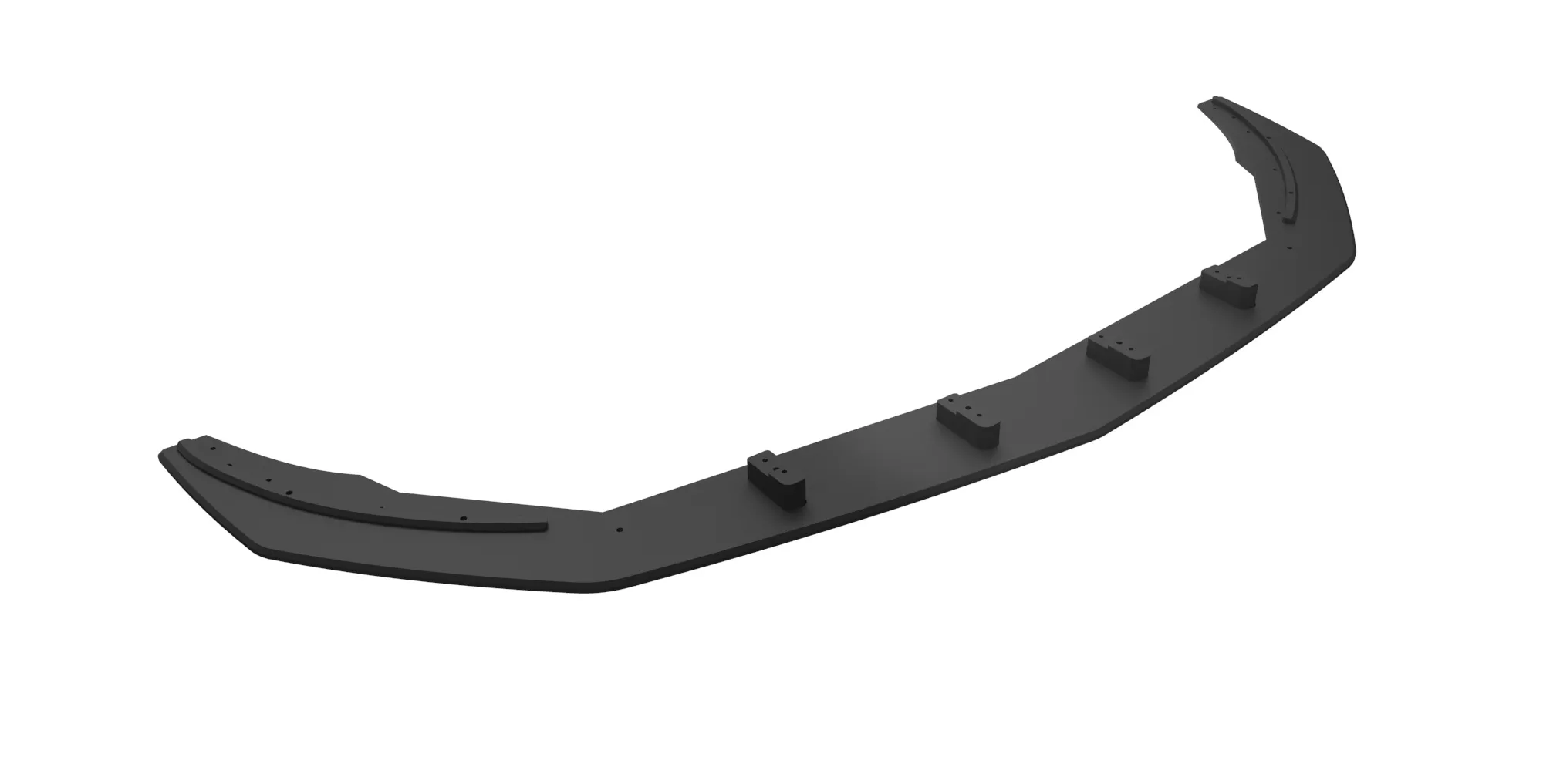 Frontspoiler Mercedes-Benz A (W177 / V177) AMG-Line / Mercedes-AMG A35 (W177 / V177) Aero Pack 2018-> | Street Pro Black Edition – bilde 3