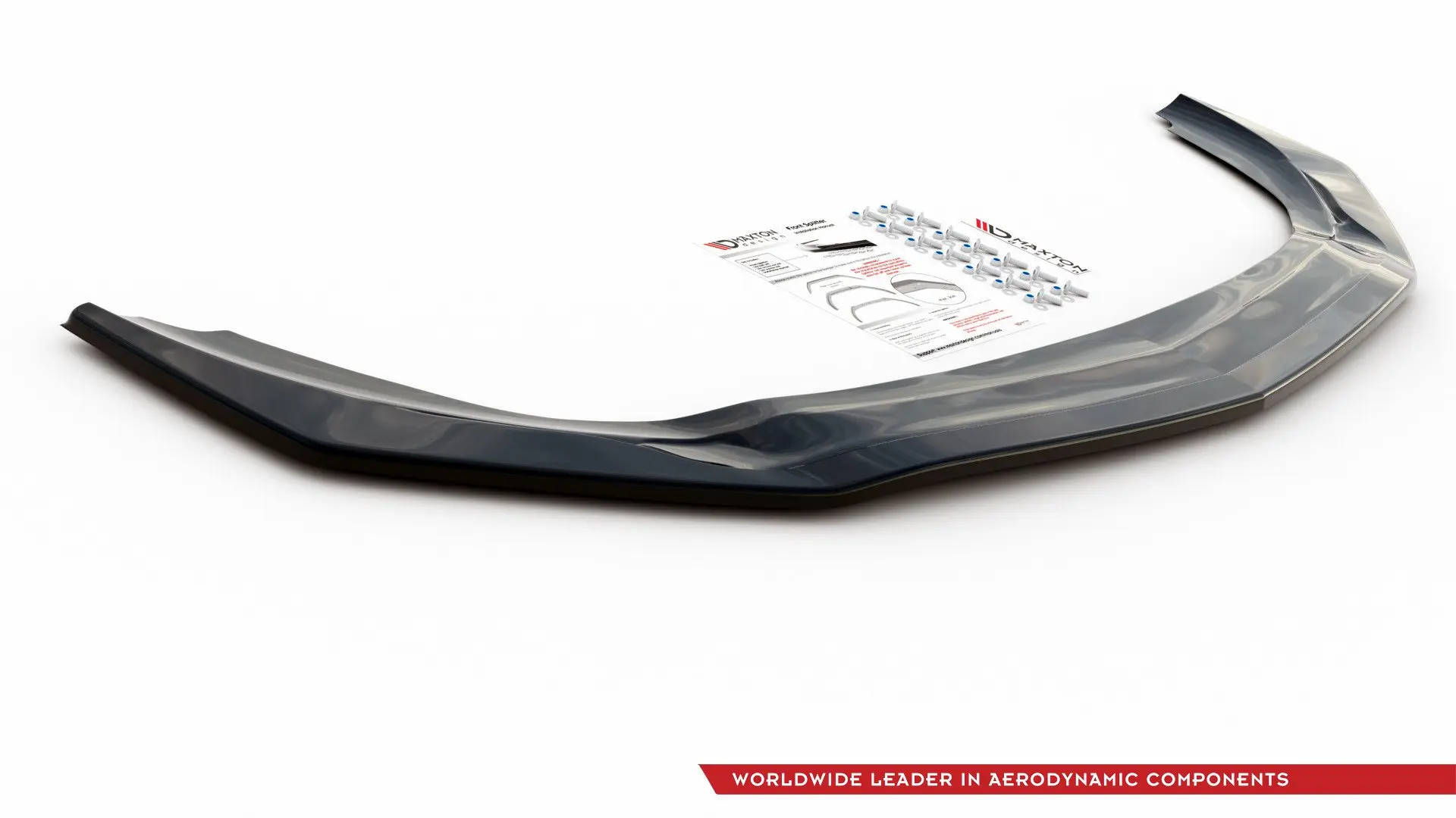 Frontspoiler Mercedes-Benz A35 AMG  Aero ( W177 / V177) 2018-> | V.1 Glossy Black Edition – bilde 7