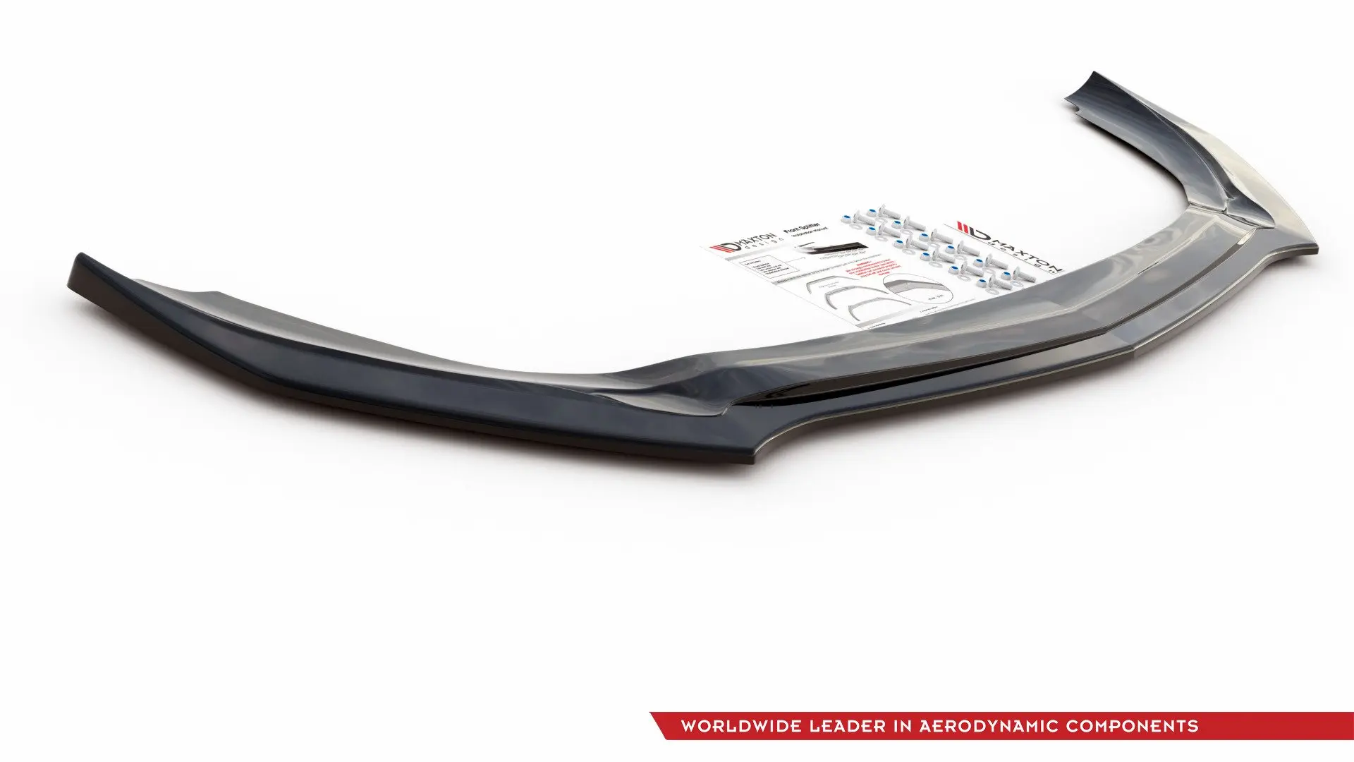 Frontspoiler Mercedes-Benz A35 AMG  Aero ( W177 / V177) 2018-> | V.2 Glossy Black Edition – bilde 7