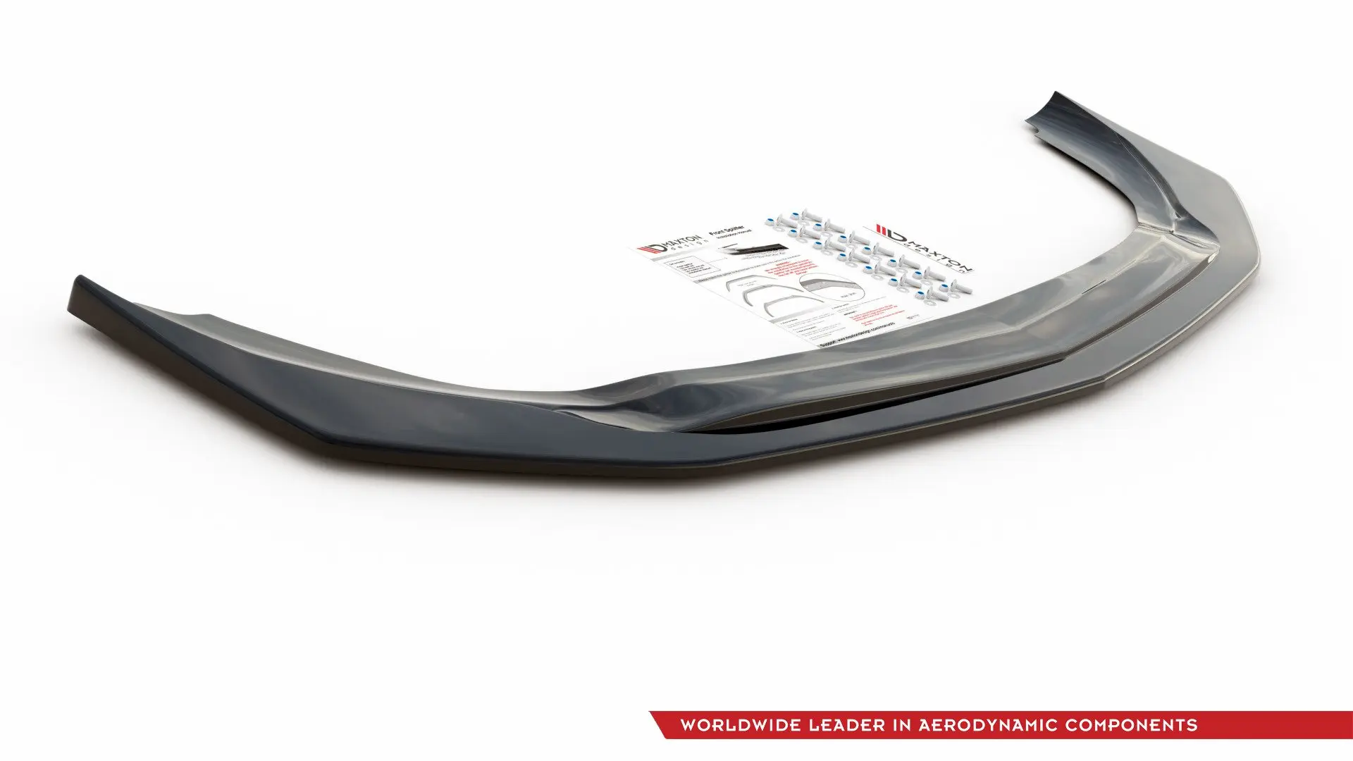 Frontspoiler Mercedes-Benz A35 AMG  Aero ( W177 / V177) 2018-> | V.3 Glossy Black Edition – bilde 7