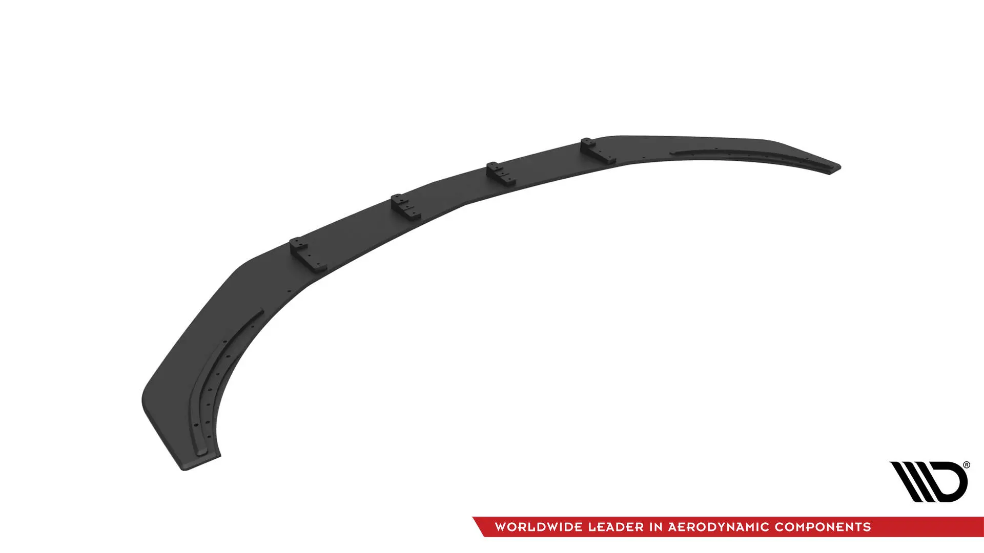 Frontspoiler Mercedes-Benz A45 AMG Aero (W176) facelift 2015 - 2018 | Street Pro Black Edition – bilde 5