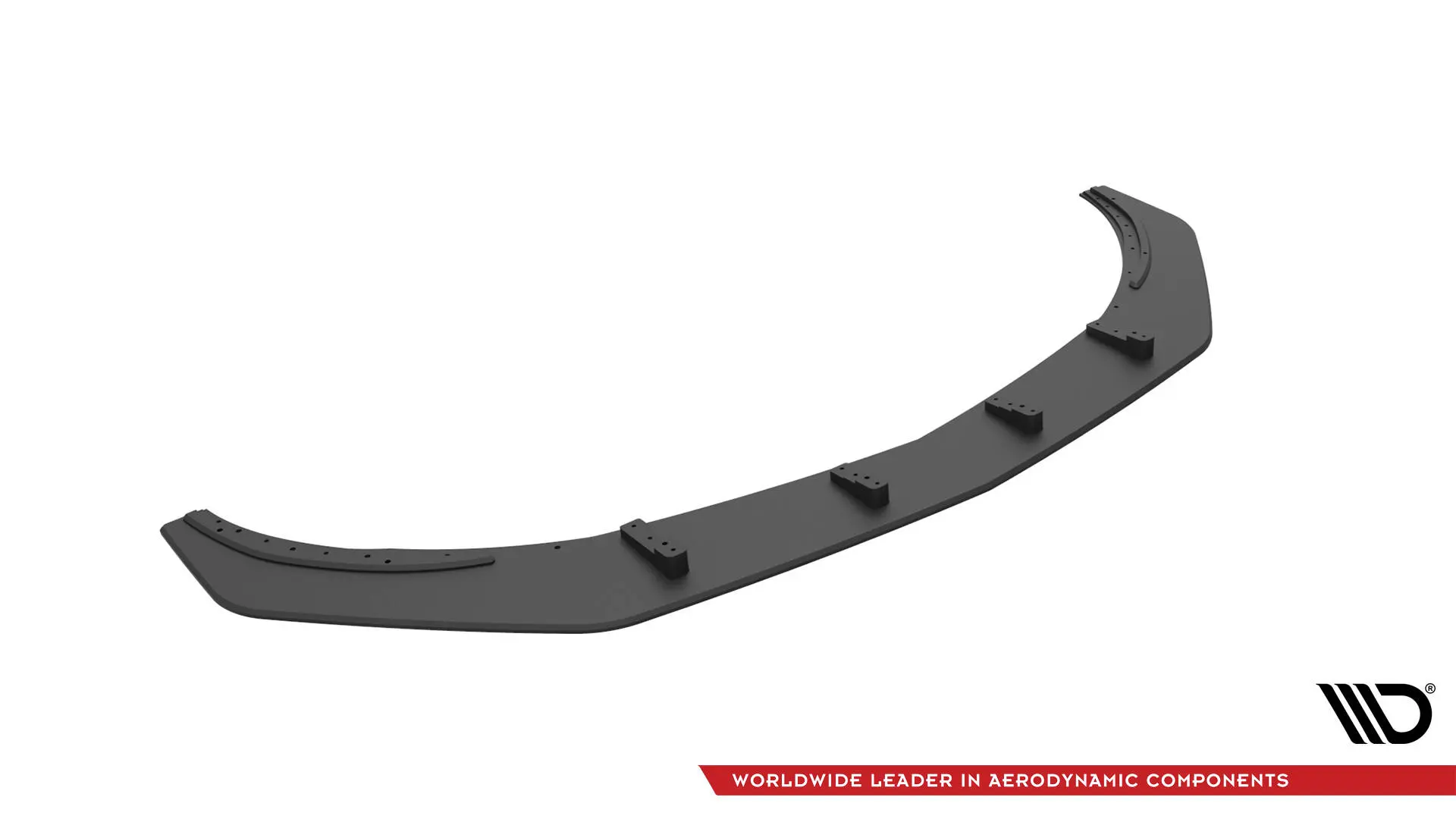 Frontspoiler Mercedes-Benz A45 AMG Aero (W176) facelift 2015 - 2018 | Street Pro Black Edition – bilde 6