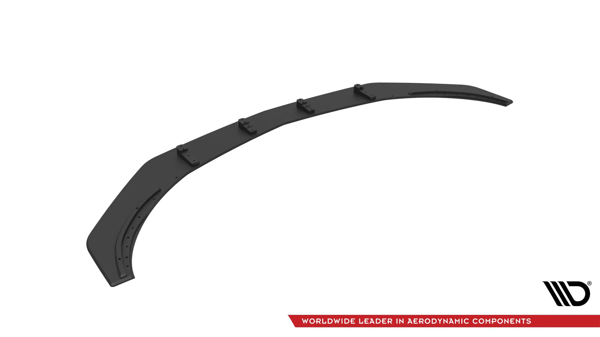 Frontspoiler Mercedes-Benz A45 AMG Aero (W176) facelift 2015 - 2018 | Street Pro Black Edition – bilde 3