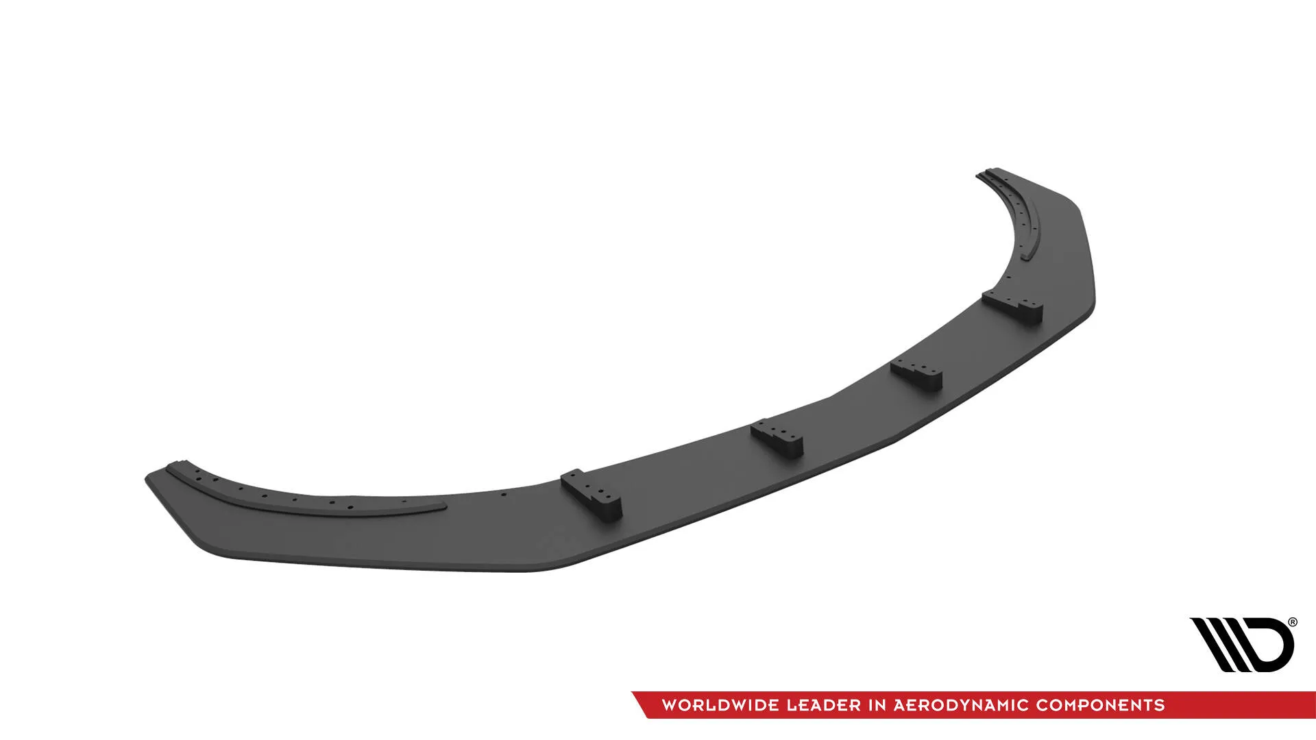 Frontspoiler Mercedes-Benz A45 AMG Aero (W176) facelift 2015 - 2018 | Street Pro Black Edition – bilde 4