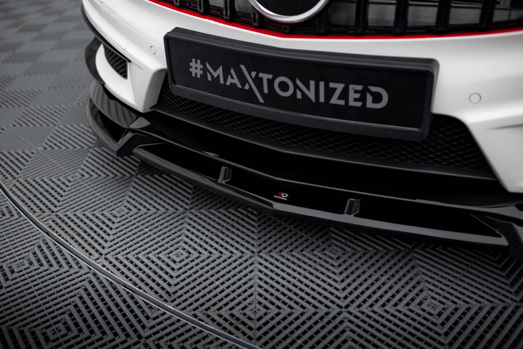 Frontspoiler Mercedes-Benz A45 AMG (W176) 2012 - 2015 | V.3 Glossy Black Edition