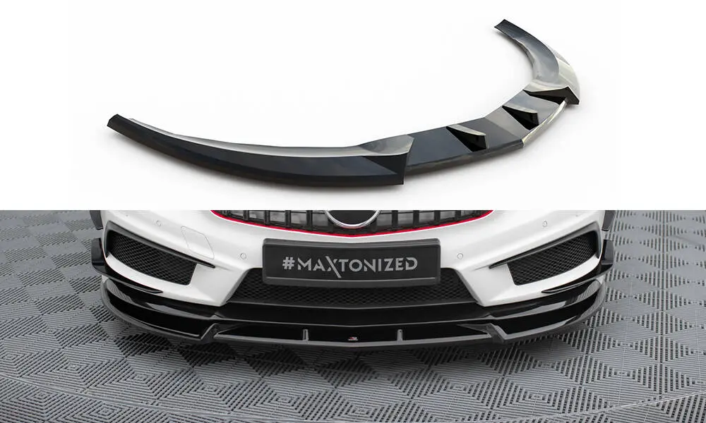 Frontspoiler Mercedes-Benz A45 AMG (W176) 2012 - 2015 | V.3 Glossy Black Edition – bilde 2