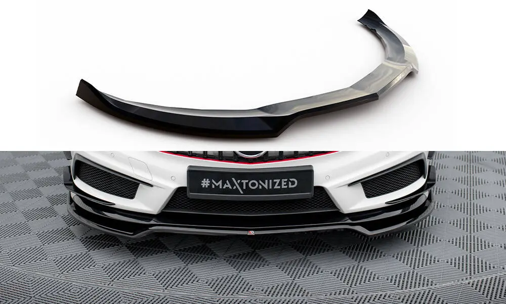 Frontspoiler Mercedes-Benz A45 AMG (W176) 2012 - 2015 | V.4 Glossy Black Edition – bilde 2