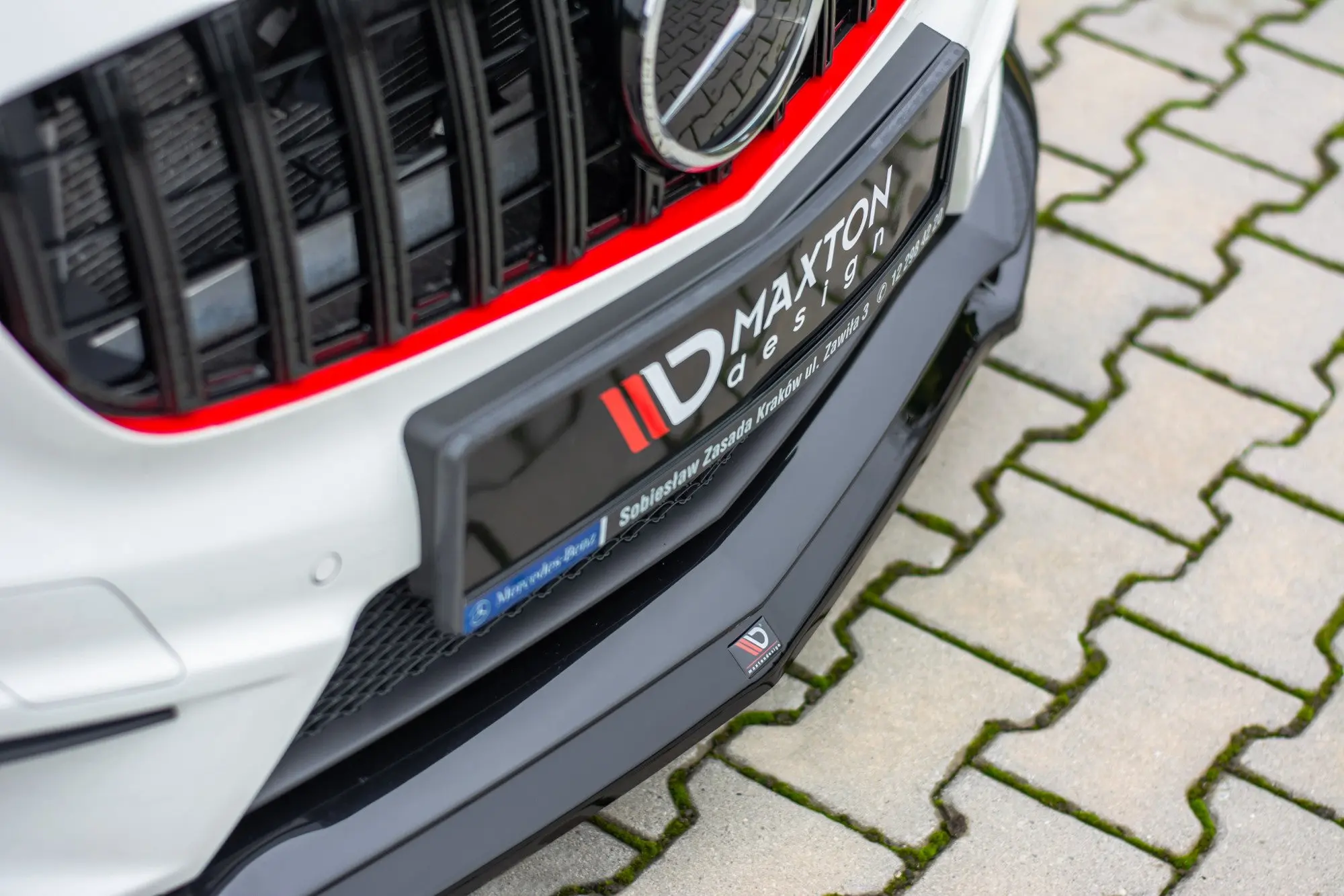 Frontspoiler Mercedes-Benz A45 AMG (W176) 2013-2015 | Glossy Black Edition – bilde 3