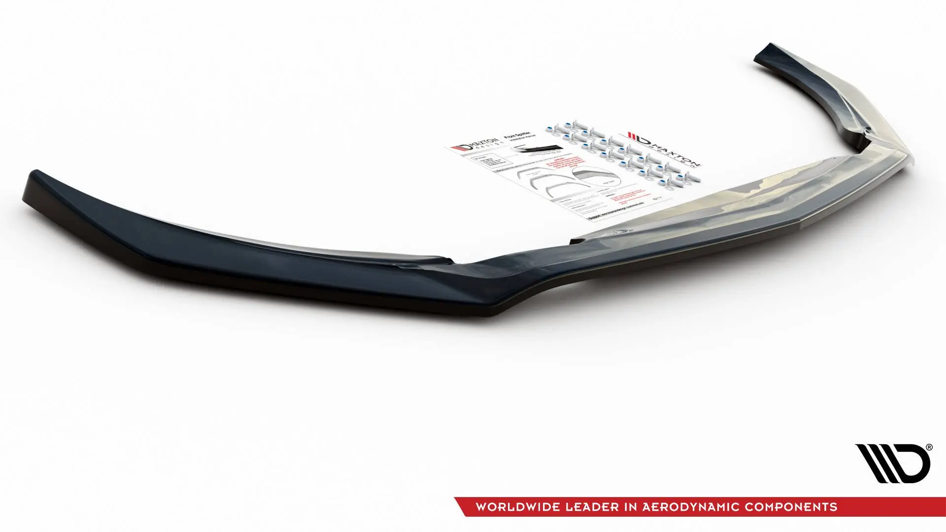 Frontspoiler Mercedes-Benz AMG 45 S (W177 / V177) Aero Pack 2019-> | V.1  Glossy Black Edition – bilde 6