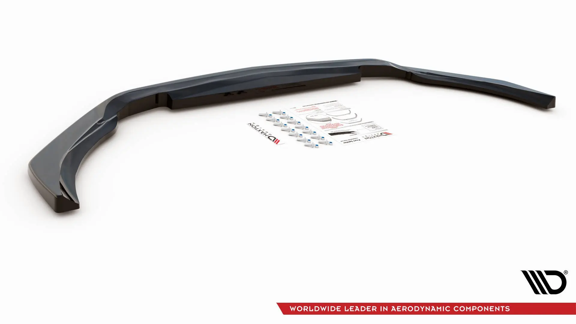 Frontspoiler Mercedes-Benz AMG 45 S (W177 / V177) Aero Pack 2019-> | V.1  Glossy Black Edition – bilde 7