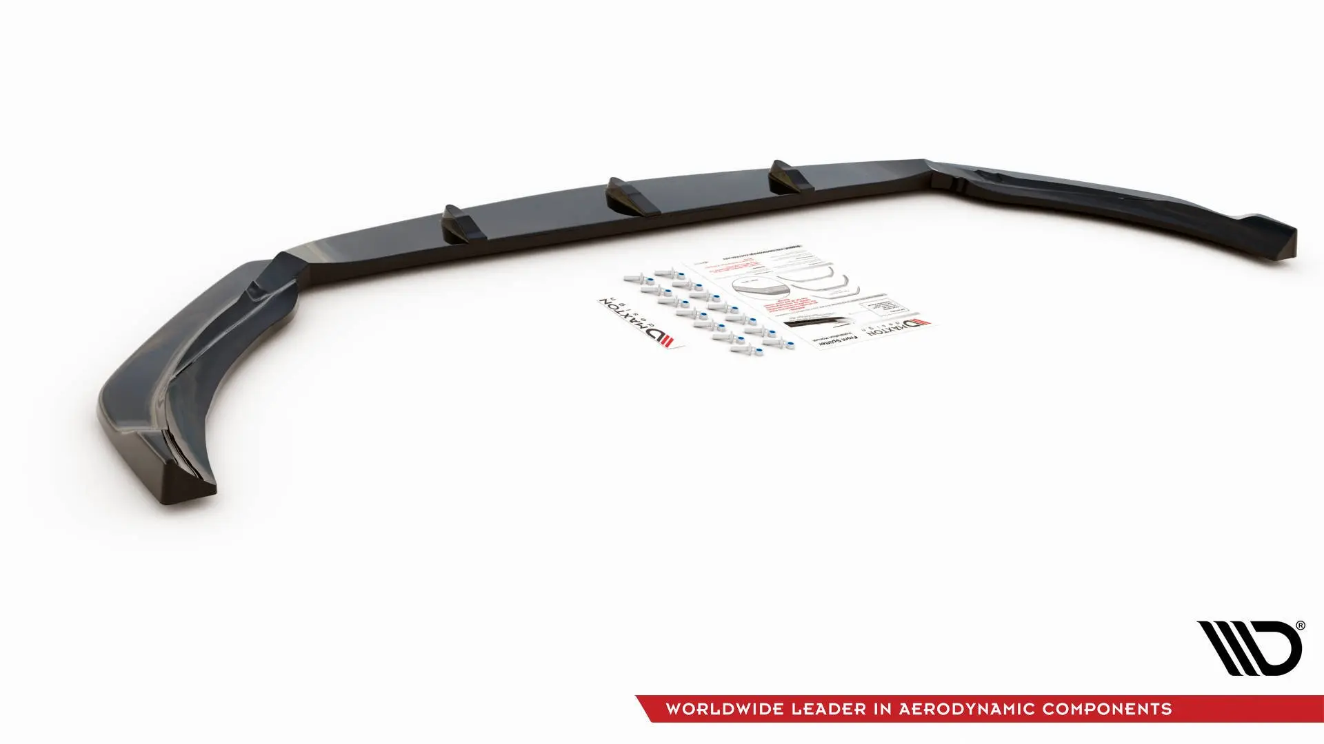 Frontspoiler Mercedes-Benz AMG 45 S (W177 / V177) Aero Pack 2019-> | V.2  Glossy Black Edition – bilde 7