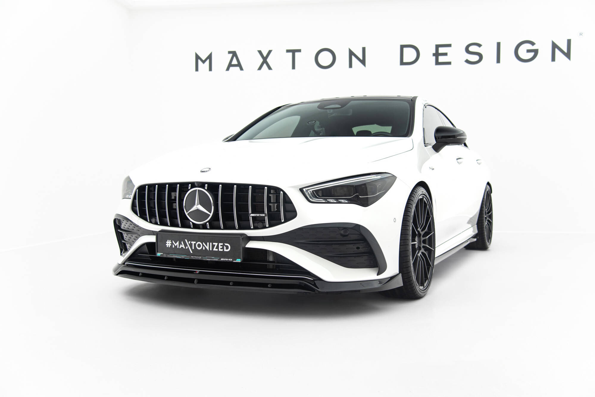 Frontspoiler Mercedes-Benz AMG CLA 35 (X118/C118) Facelift 2023 -> | Sport Glossy Black Edition – bilde 3