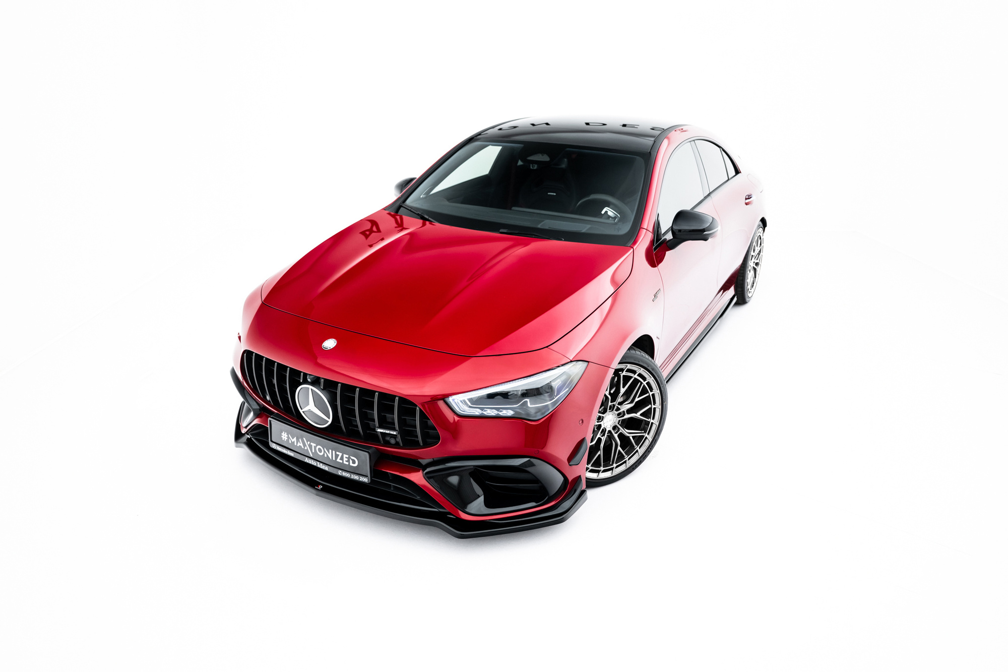 Frontspoiler Mercedes-Benz AMG CLA 45 Aero (C118) 2019 - 2023 | Sport Glossy Black Edition V4 – bilde 5