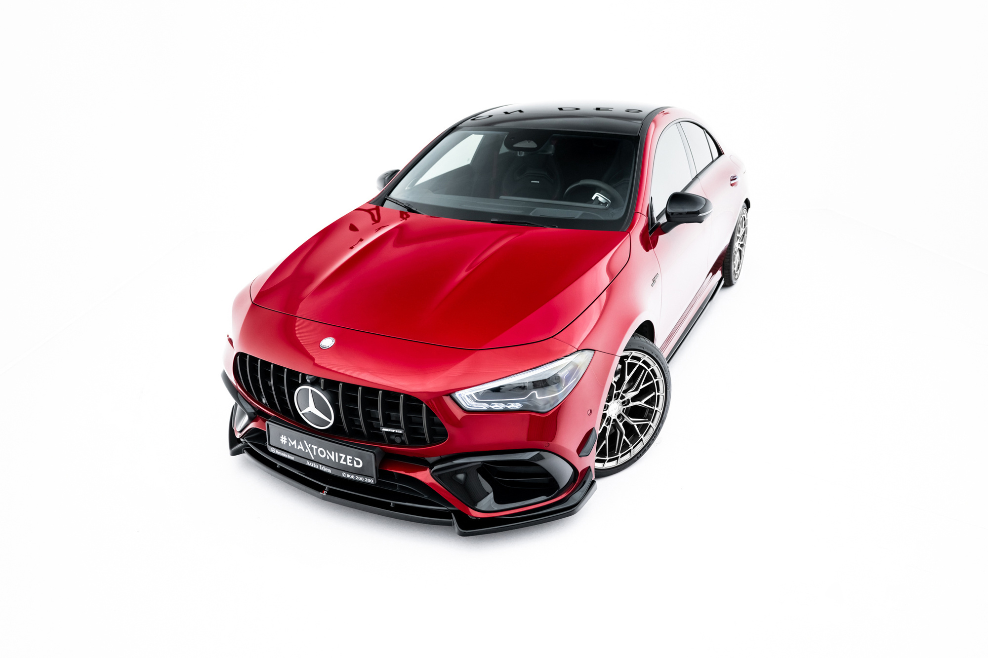 Frontspoiler Mercedes-Benz AMG CLA 45 Aero (C118) 2019 - 2023 | Sport Glossy Black Edition V5 – bilde 2