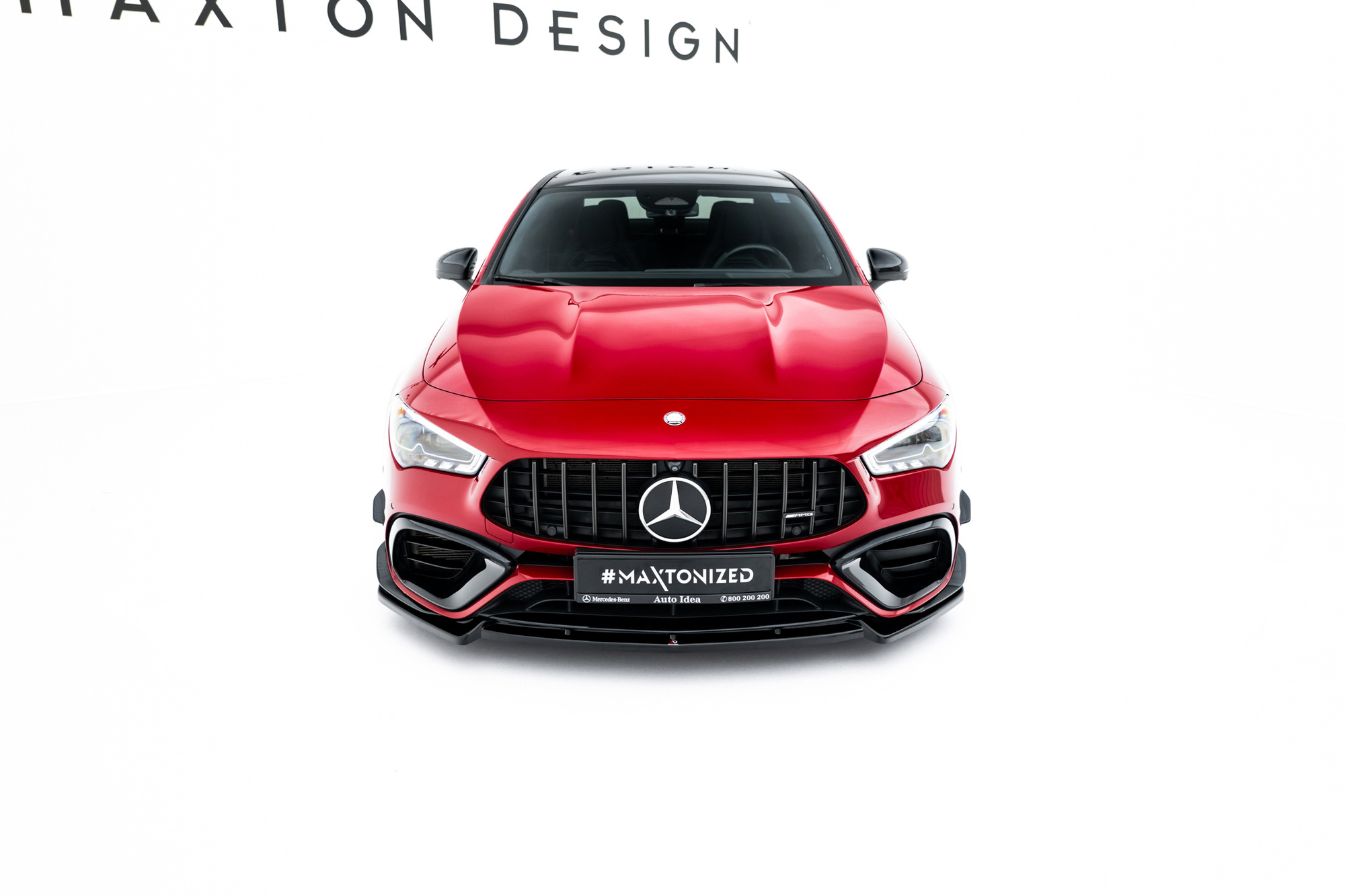 Frontspoiler Mercedes-Benz AMG CLA 45 Aero (C118) 2019 - 2023 | Sport Glossy Black Edition V5 – bilde 3