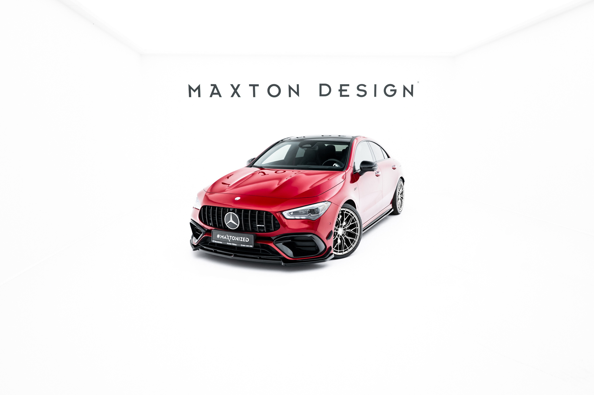 Frontspoiler Mercedes-Benz AMG CLA 45 Aero (C118) 2019 - 2023 | Sport Glossy Black Edition V5 – bilde 5