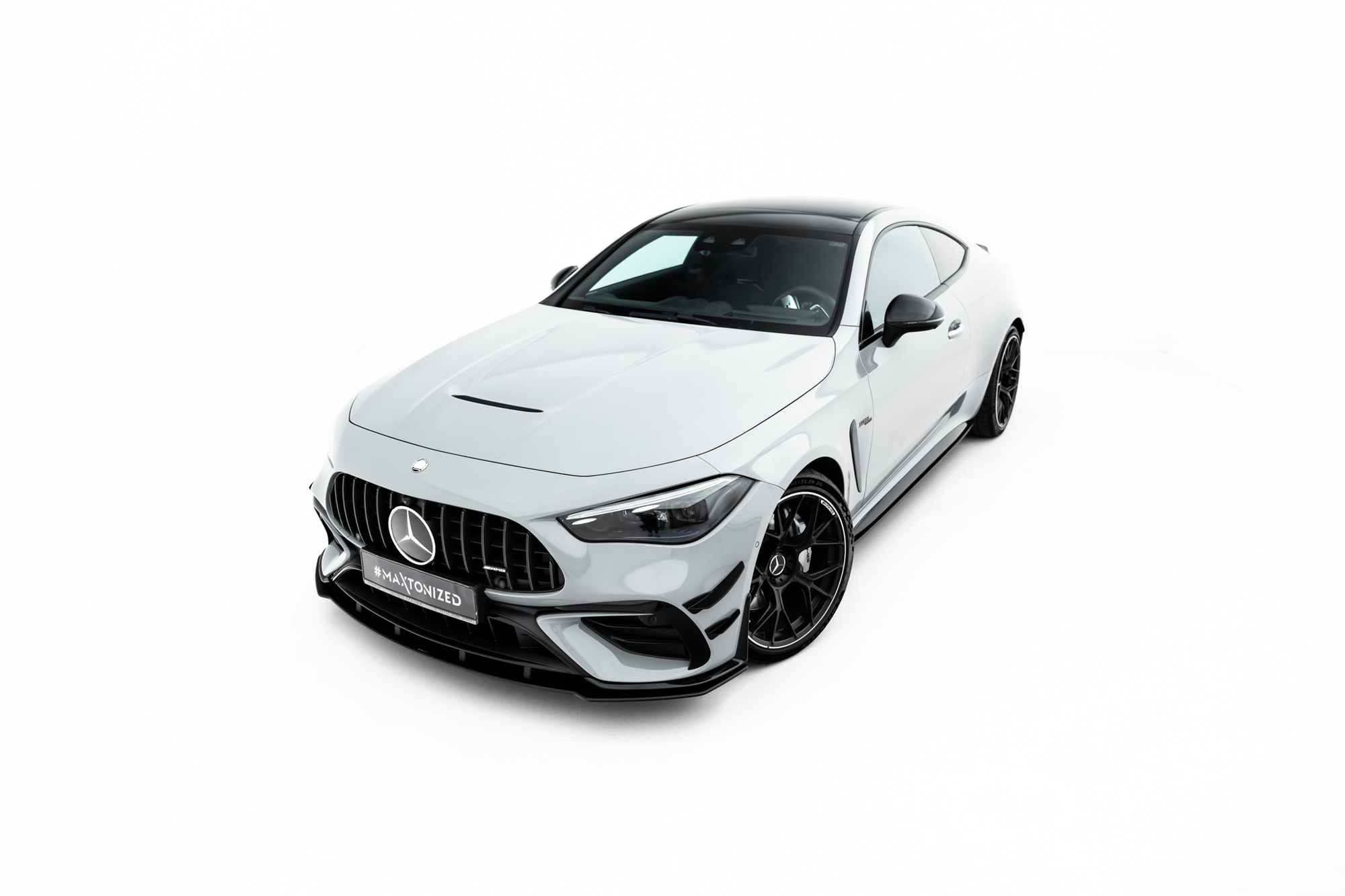 Frontspoiler Mercedes-Benz AMG CLE 53 Aero (C236) 2023 ->  | Sport Glossy Black Edition