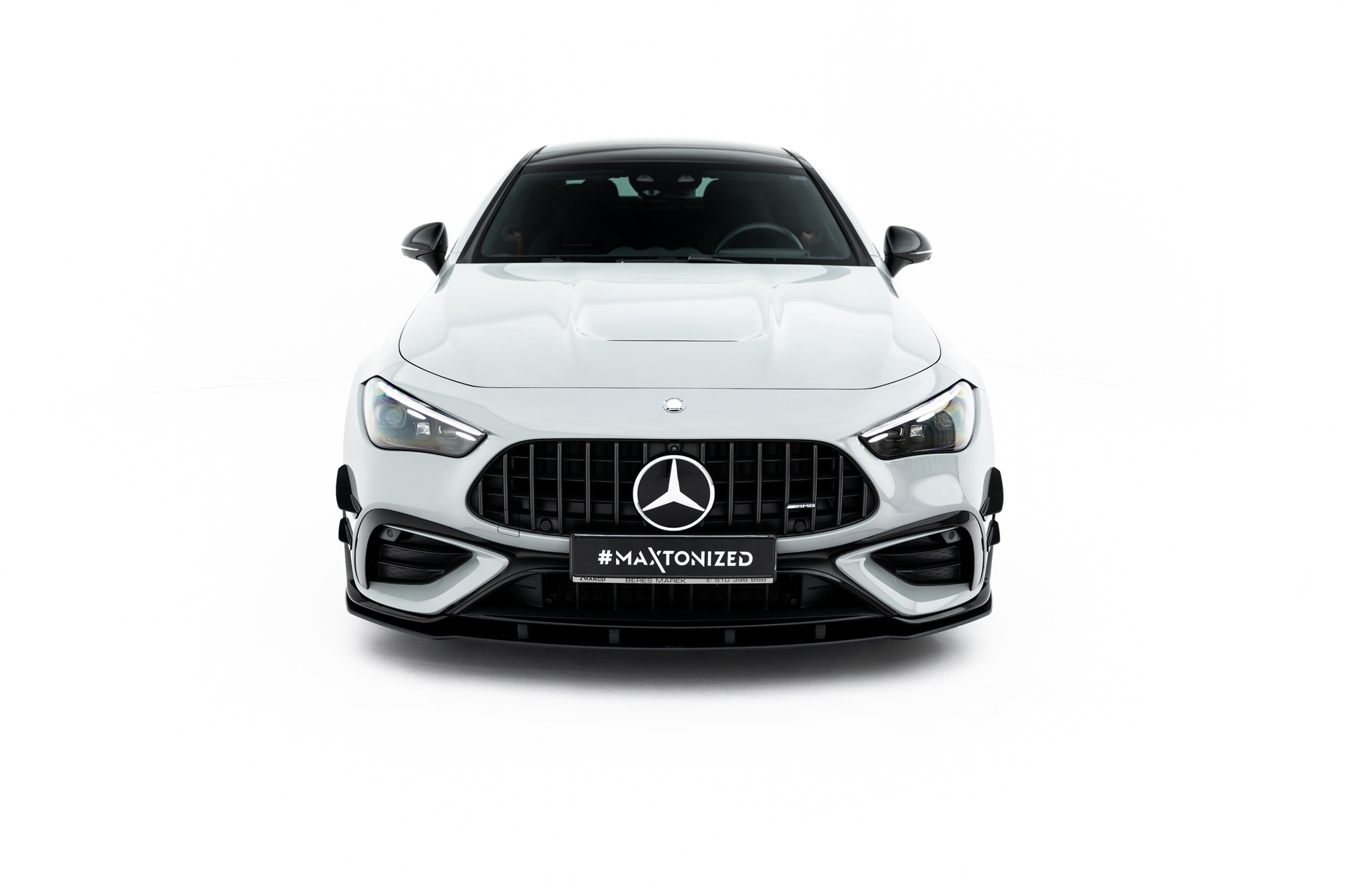 Frontspoiler Mercedes-Benz AMG CLE 53 Aero (C236) 2023 ->  | Sport Glossy Black Edition – bilde 2