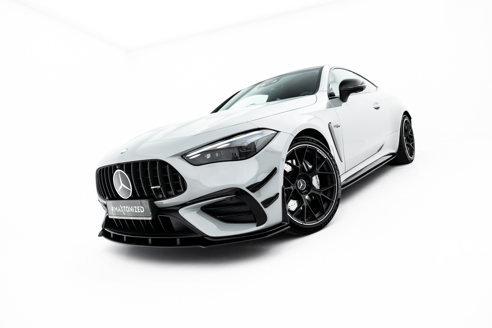 Frontspoiler Mercedes-Benz AMG CLE 53 Aero (C236) 2023 ->  | Sport Glossy Black Edition – bilde 5