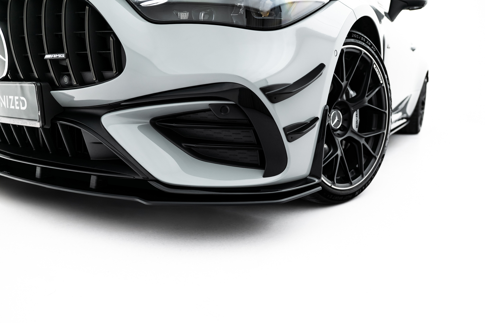 Frontspoiler Mercedes-Benz AMG CLE 53 Aero (C236) 2023 ->  | Sport Glossy Black Edition – bilde 6