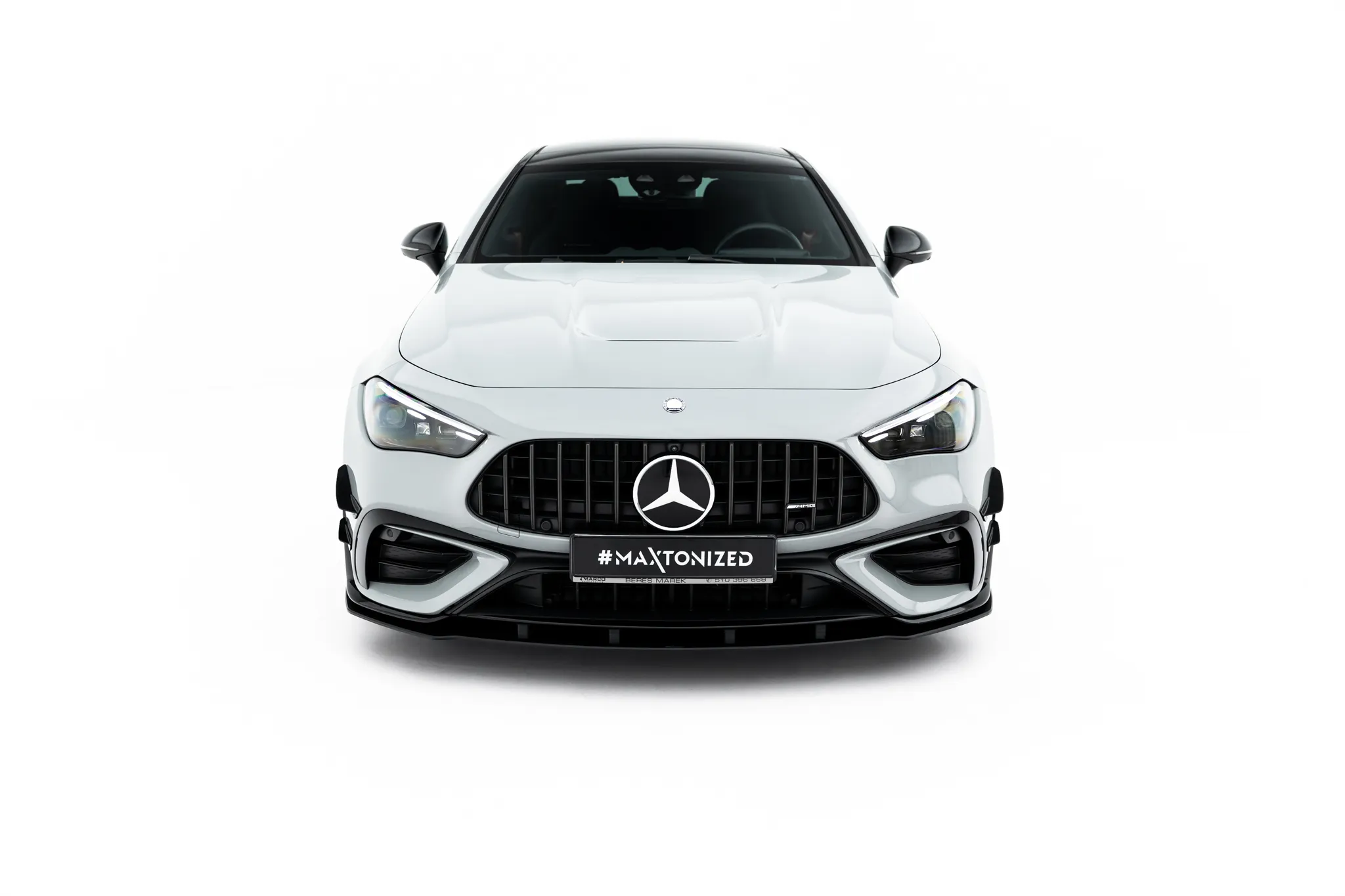 Frontspoiler Mercedes-Benz AMG Cle 53 Aero (C236) 2023 -> | Street Pro Black Edition – bilde 8