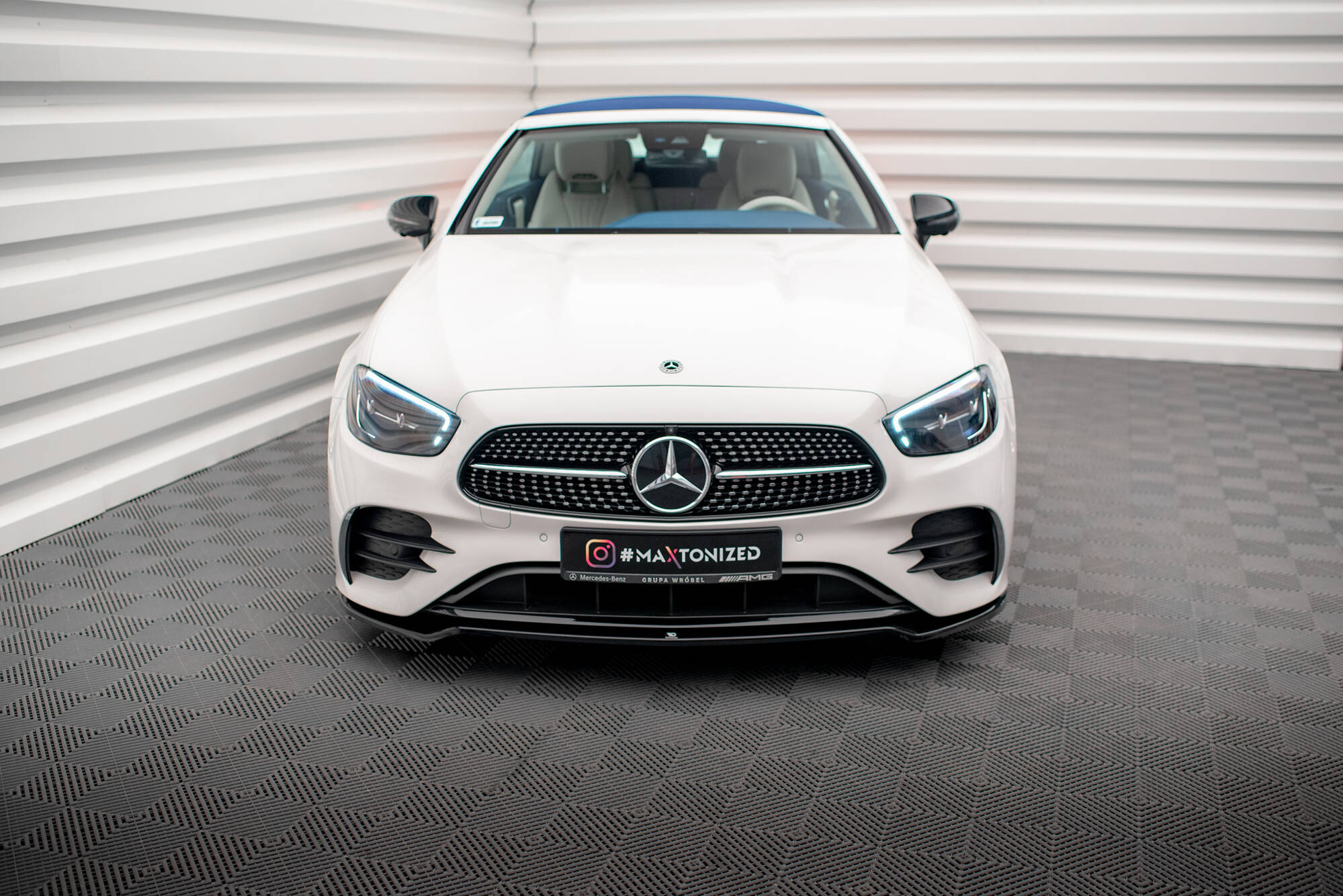 Frontspoiler Mercedes-Benz AMG E W213 (A238/C238) Facelift 2020 - 2023 | Sport Glossy Black Edition V1 – bilde 2