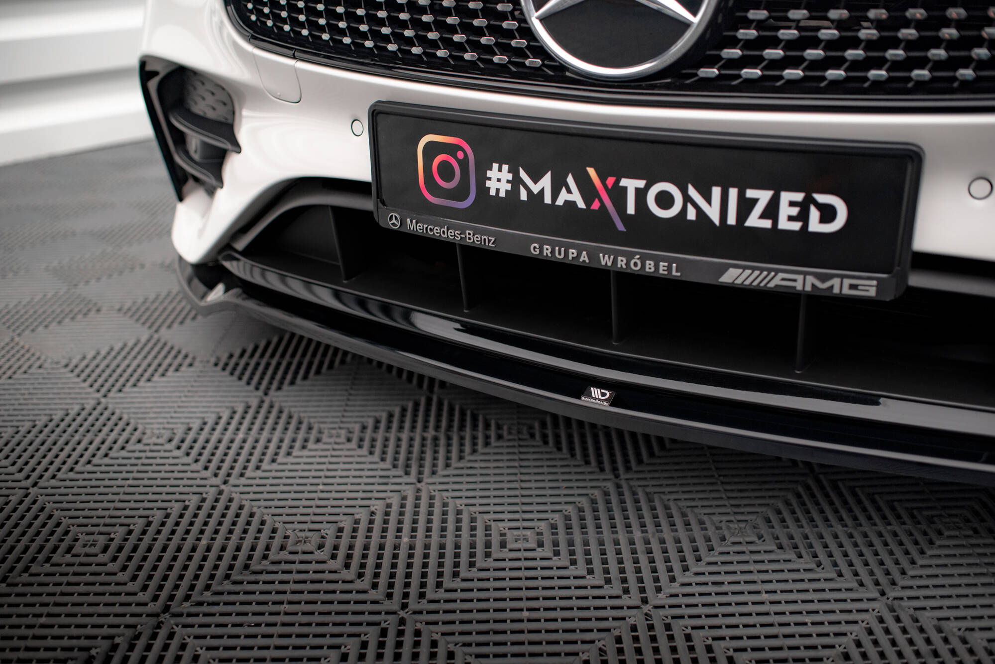 Frontspoiler Mercedes-Benz AMG E W213 (A238/C238) Facelift 2020 - 2023 | Sport Glossy Black Edition V1 – bilde 3