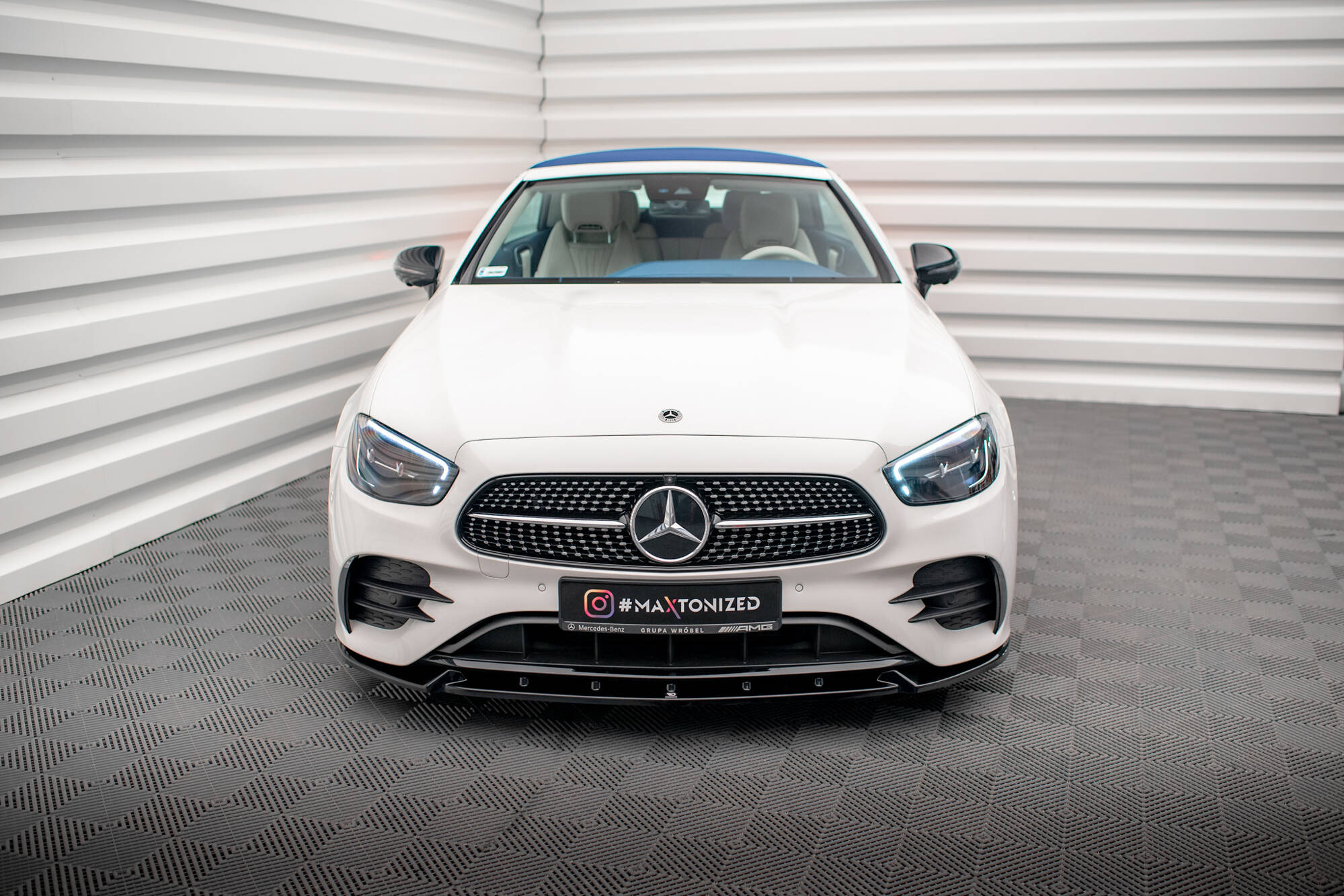 Frontspoiler Mercedes-Benz AMG E W213 (A238/C238) Facelift 2020 - 2023 | Sport Glossy Black Edition V2 – bilde 2
