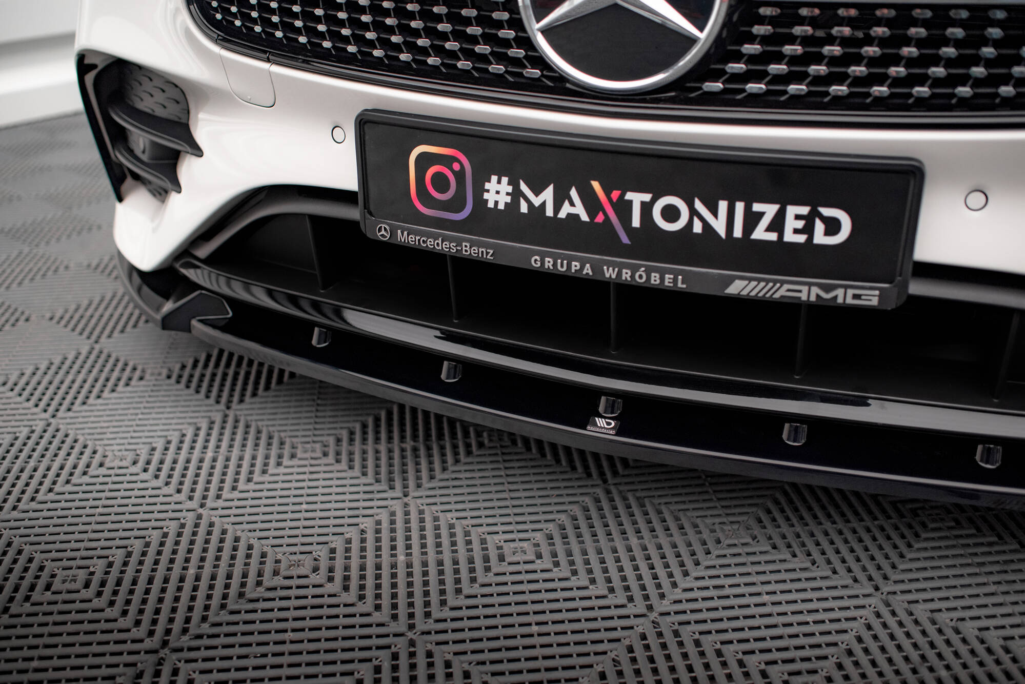 Frontspoiler Mercedes-Benz AMG E W213 (A238/C238) Facelift 2020 - 2023 | Sport Glossy Black Edition V2 – bilde 3