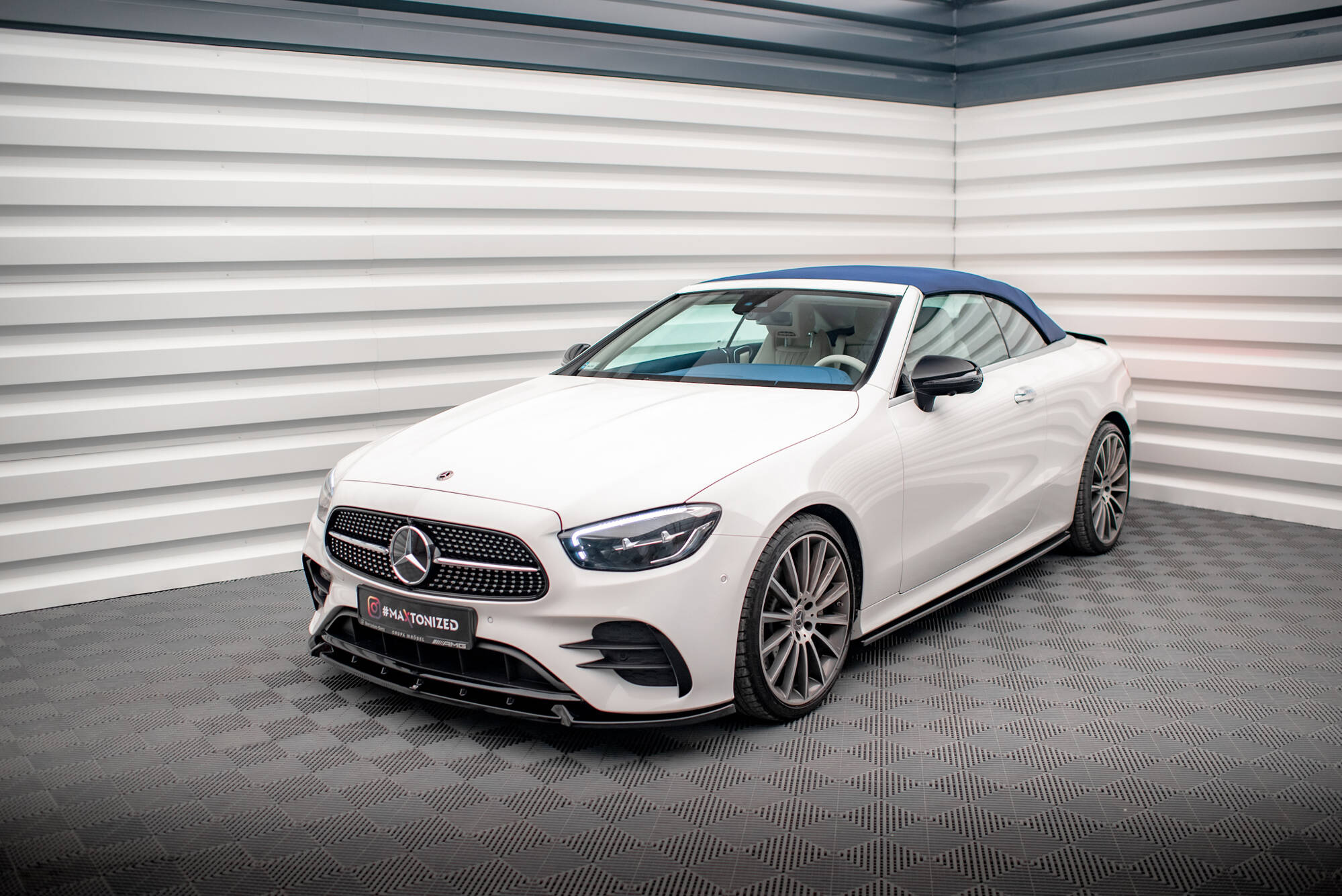 Frontspoiler Mercedes-Benz AMG E W213 (A238/C238) Facelift 2020 - 2023 | Sport Glossy Black Edition V2 – bilde 4