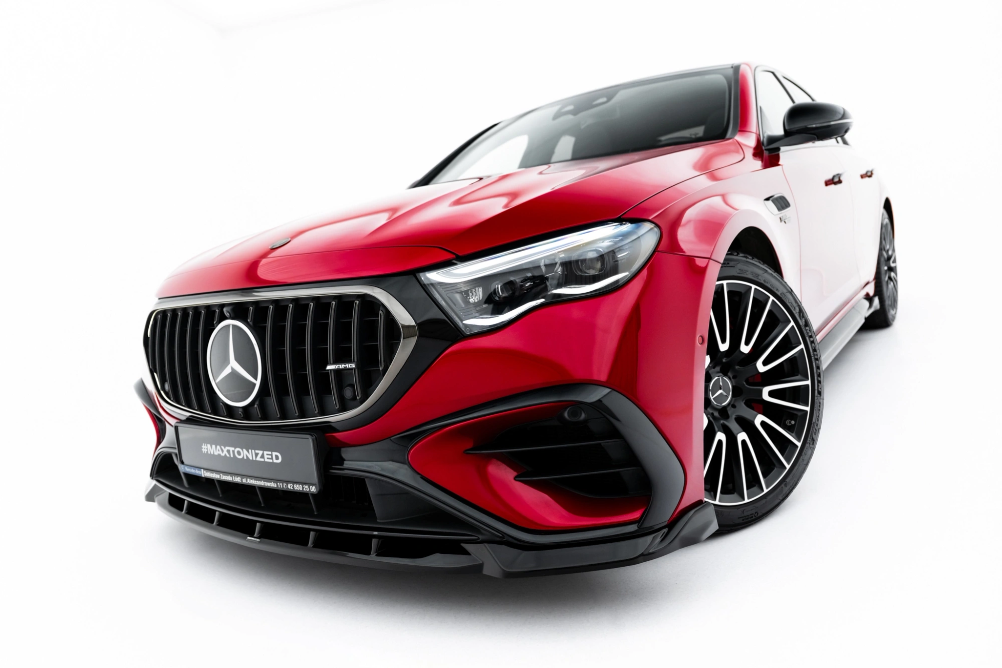 Frontspoiler Mercedes-Benz AMG E53 (W214) 2023 -> | Sport Glossy Black Edition V1