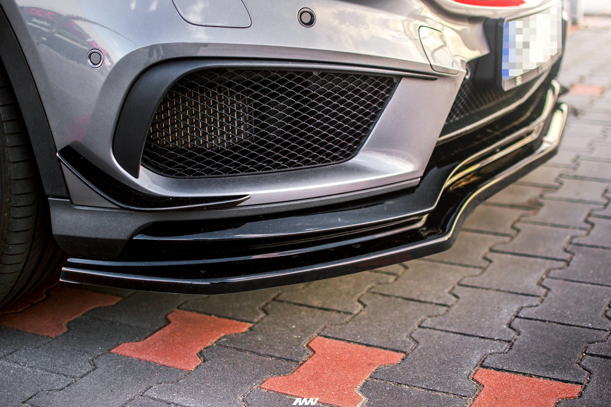 Frontspoiler Mercedes-Benz AMG GLA 45 2014 - 2017 | Sport Glossy Black Edition – bilde 2