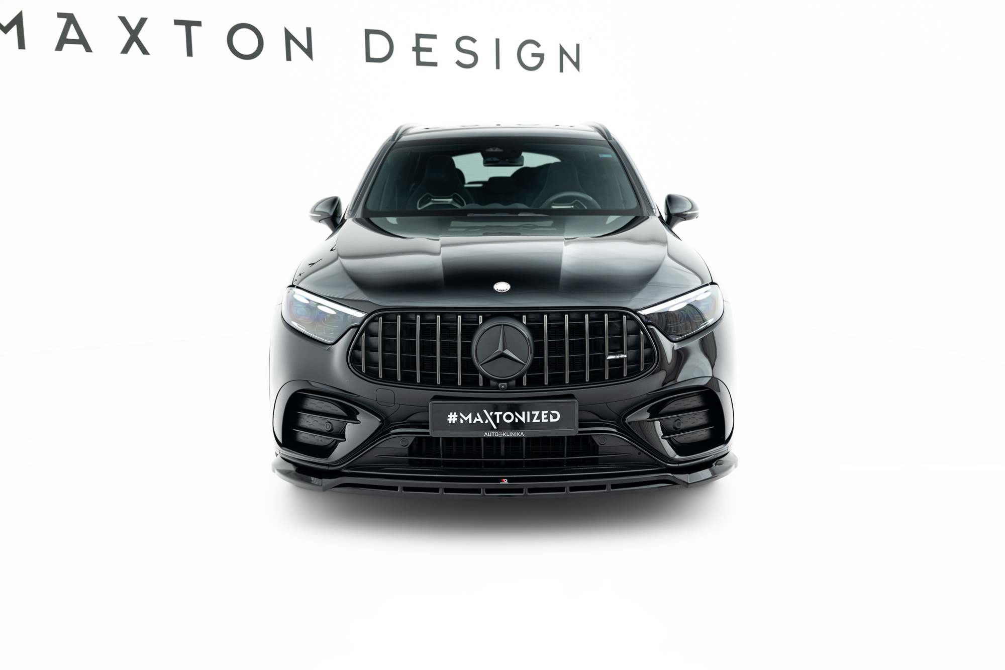 Frontspoiler Mercedes-Benz AMG GLC 43 (X254) 2022 -> | Sport Glossy Black Edition – bilde 2